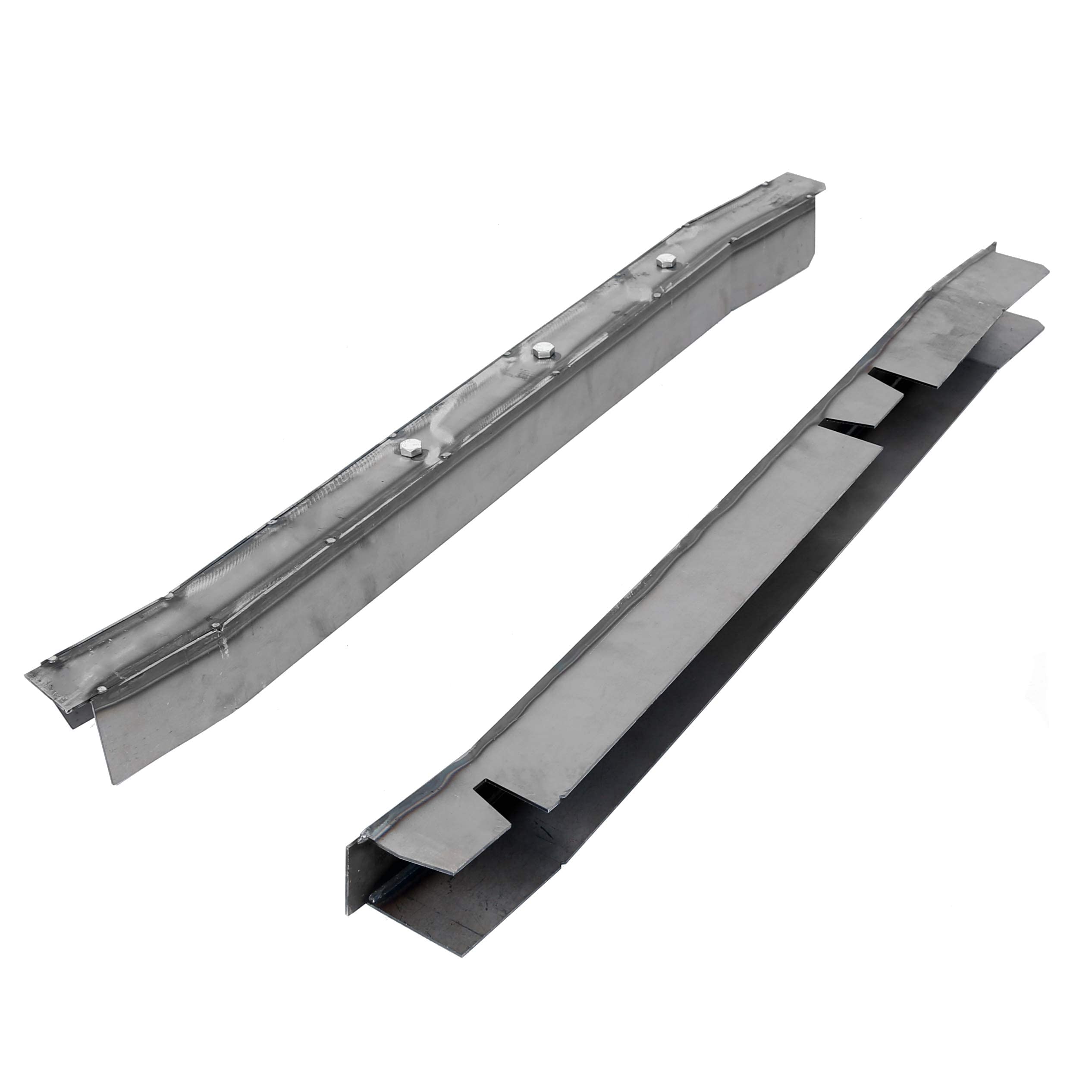 KUAFU Center Skid Plate Rust Repair Frame for 1997-2002 Jeep Wrangler TJ, Metallic Steel, Model BL904, Medium Size, Includes Bolts