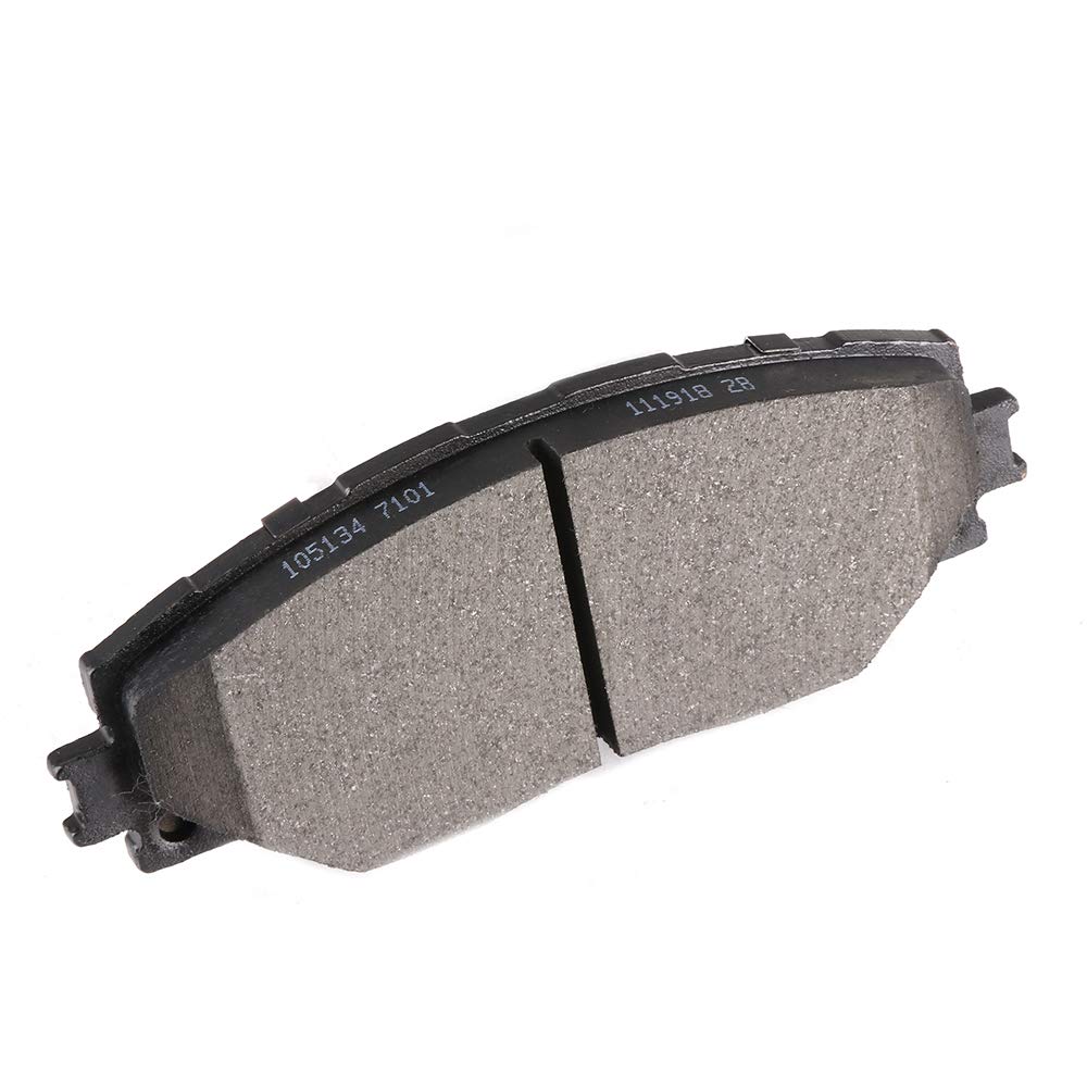 Cciyu Ceramic Front Brake Pad Set Fit For 09-10 For Pontiac Vibe,For Scion Im,Tc,17-18 For Toyota Corolla Im,09-13 For Toyota Ma