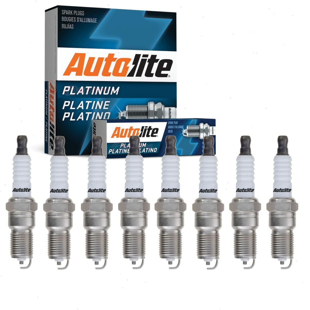 8 pc Autolite Platinum Spark Plugs compatible with Mercury Grand Marquis 1992-2009
