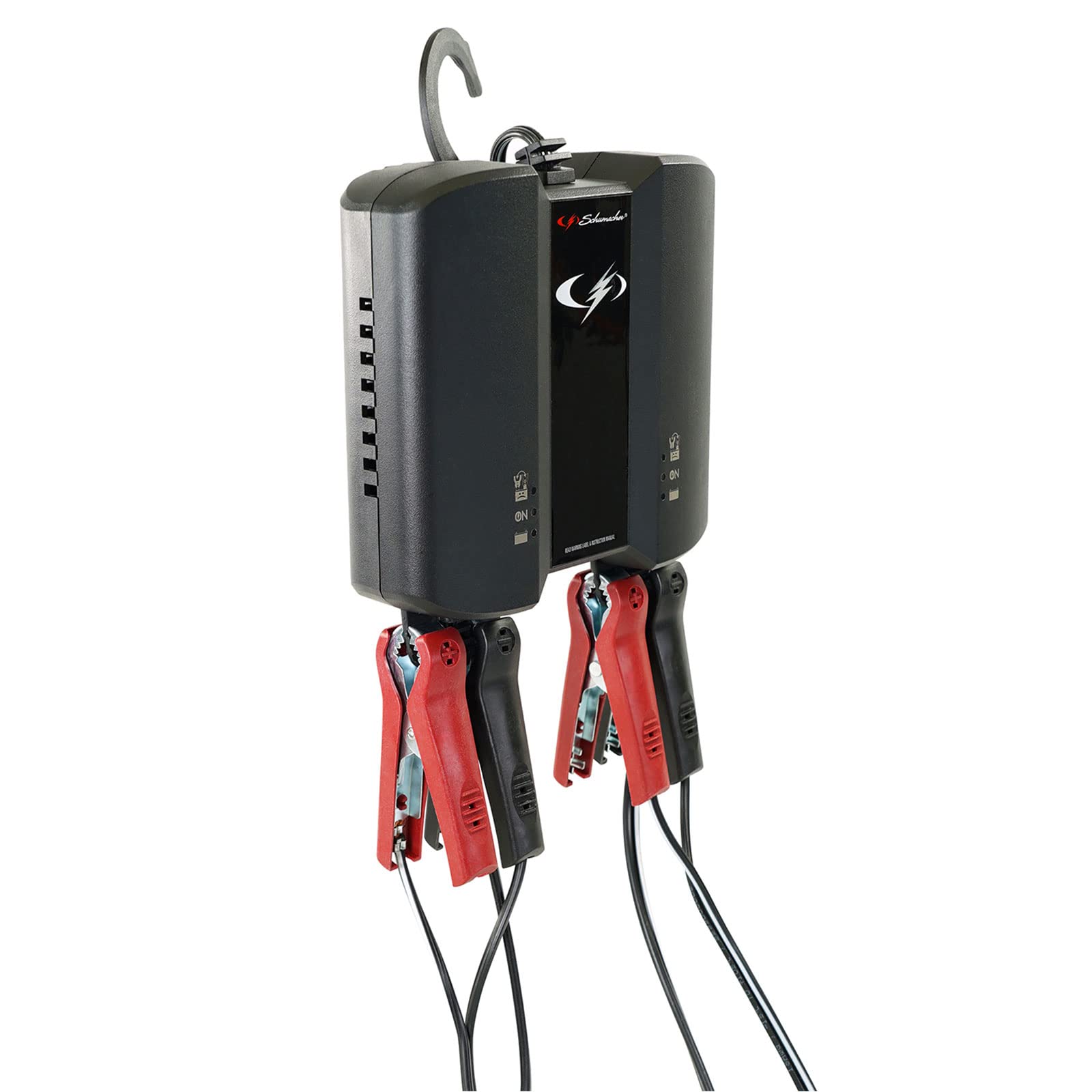 Schumacher Electric Sc1410 6V/12V Two-Bank 2A Battery Charger/Maintainer , Black
