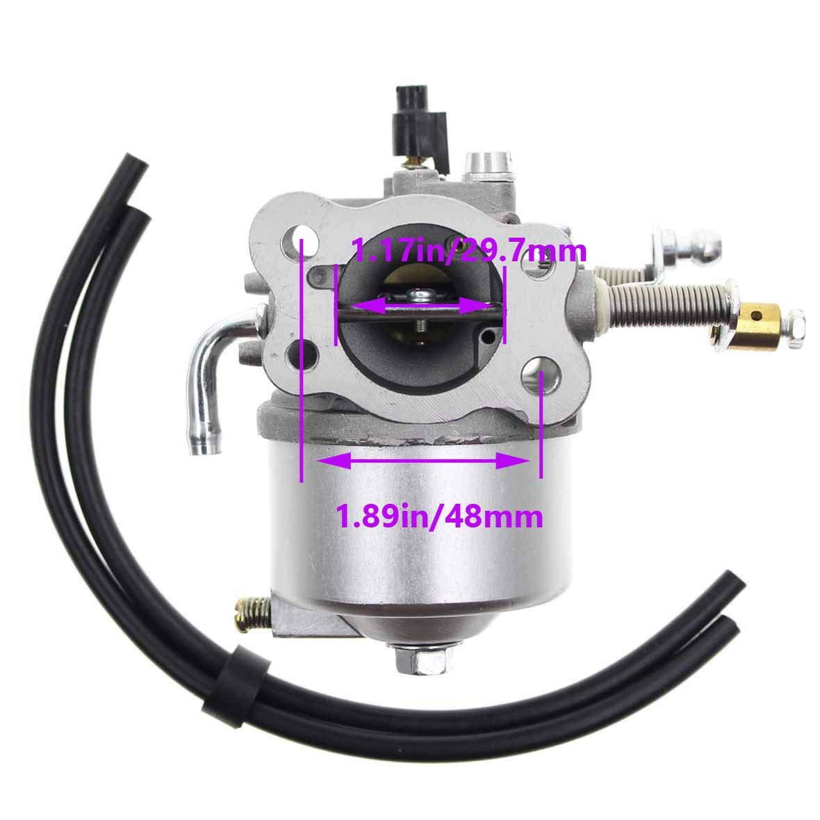 295cc Carburetor+Fuel Pump for EZ-GO Marathon Medalist TXT 4-Cycle Golf Carts 1991-up with 295cc Engines 26645-G01, 26645-G03, 2