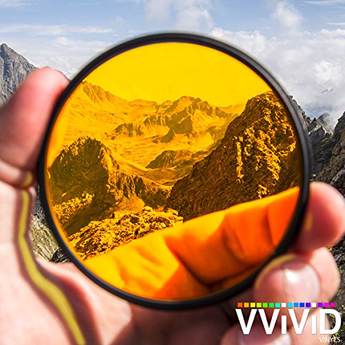 Vvivid Transparent Colorful Vinyl Window Tinting Sheets (10Ft X 5Ft, Yellow)