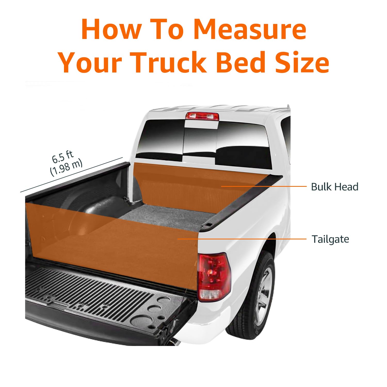 Amazon Basics Soft Roll-Up Tonneau Cover, 6.5ft, Black, Aluminum, for 2014-2019 Chevy Silverado & GMC Sierra 1500, Model DS-SKM045