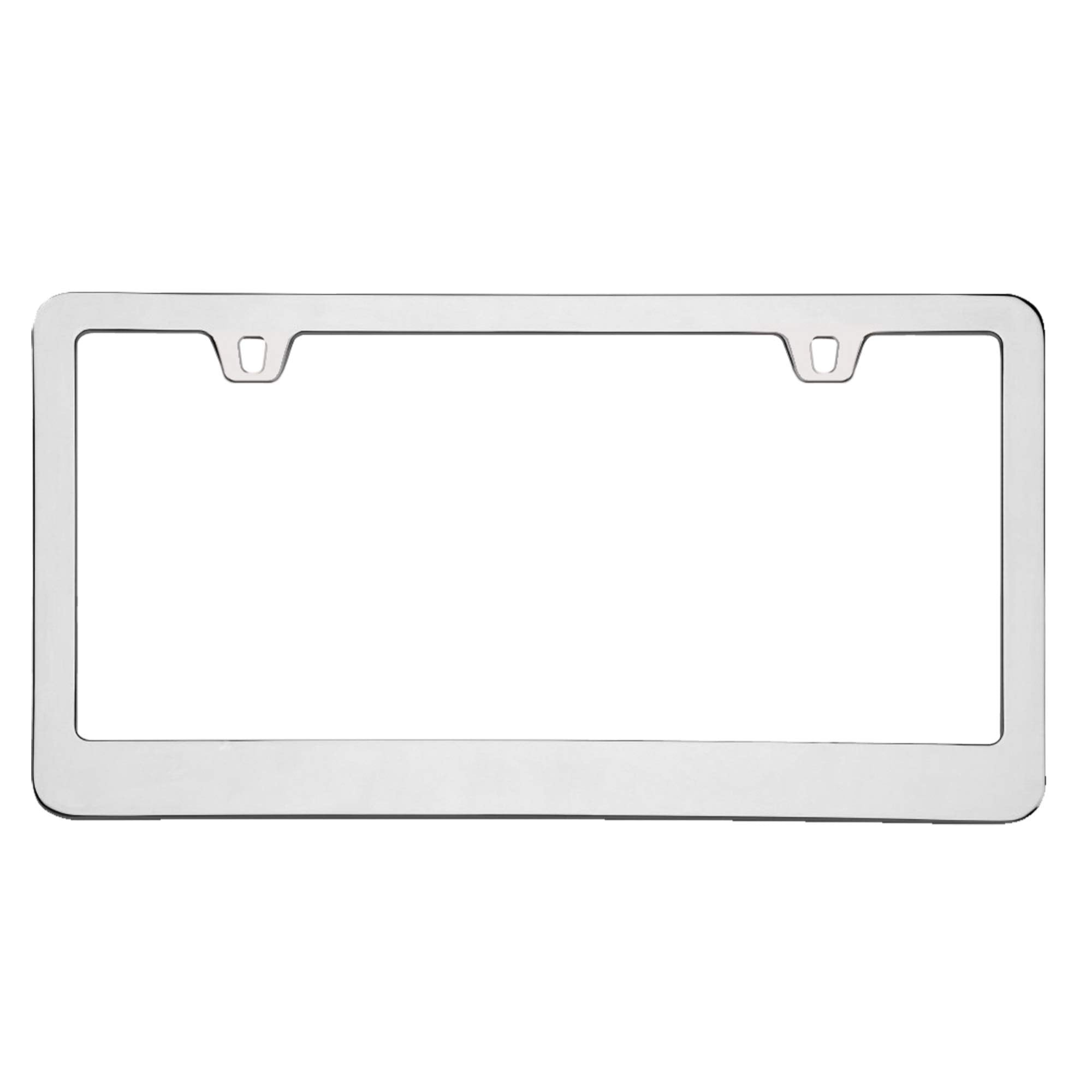 Cruiser Accessories 15330 Neo Classic License Plate Frame, Chrome