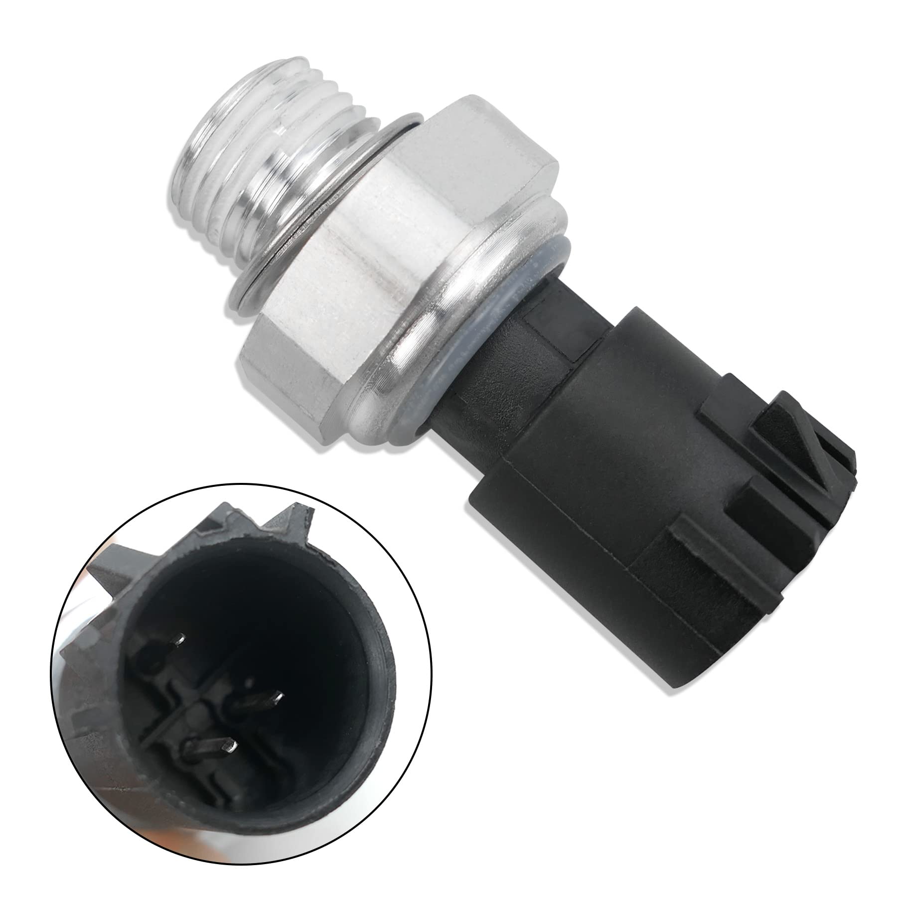 926-041 Engine Oil Pressure Sensor Fits For Buick Cadillac Chevrolet Gmc Pontiac Select Models, Replace Filter 917-143 12585328,