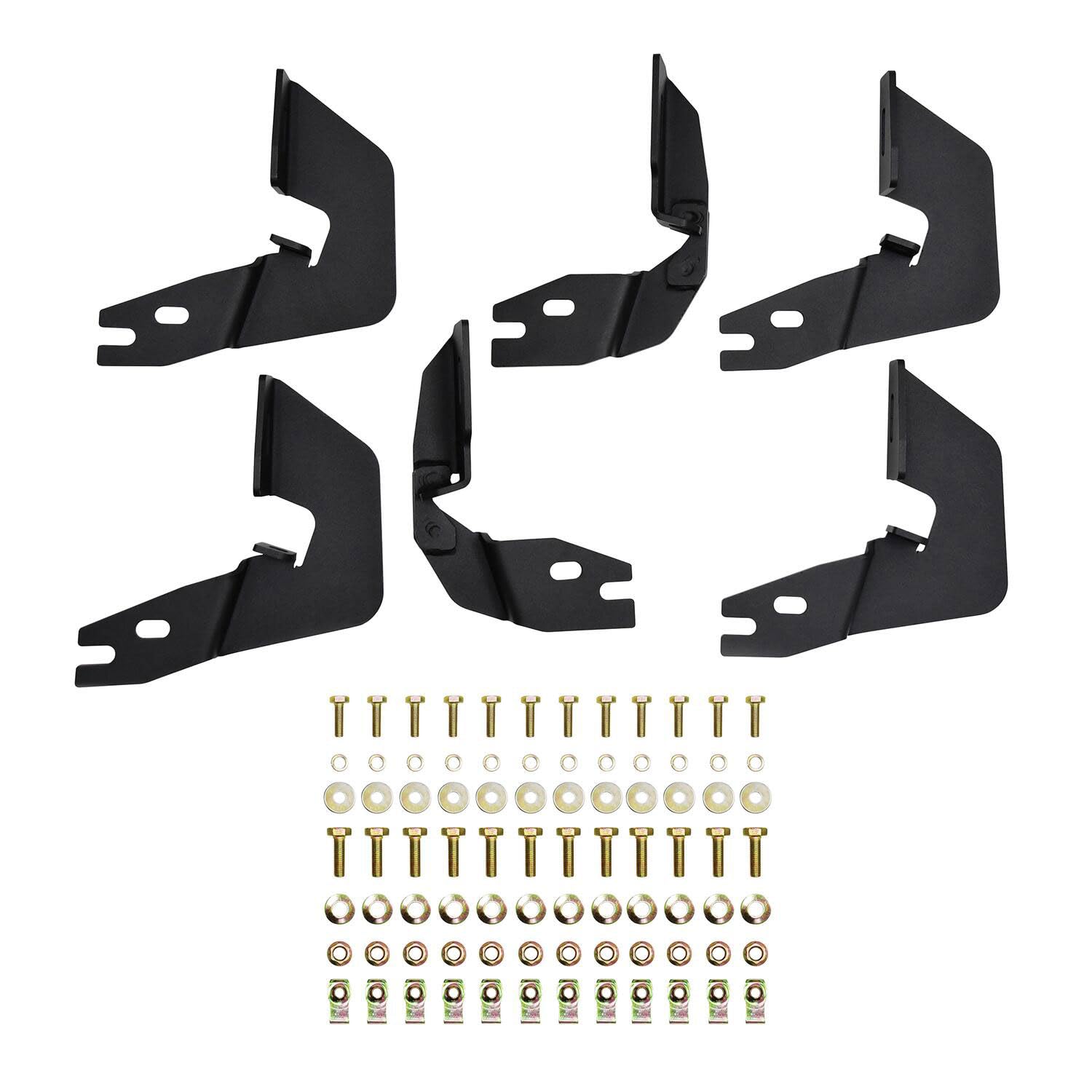 Westin Textured Black Outlaw Nerf Step Bars Silverado/Sierra 1500 Crew Cab 2014-2018; 2500/3500 Crew Cab 2015-2019