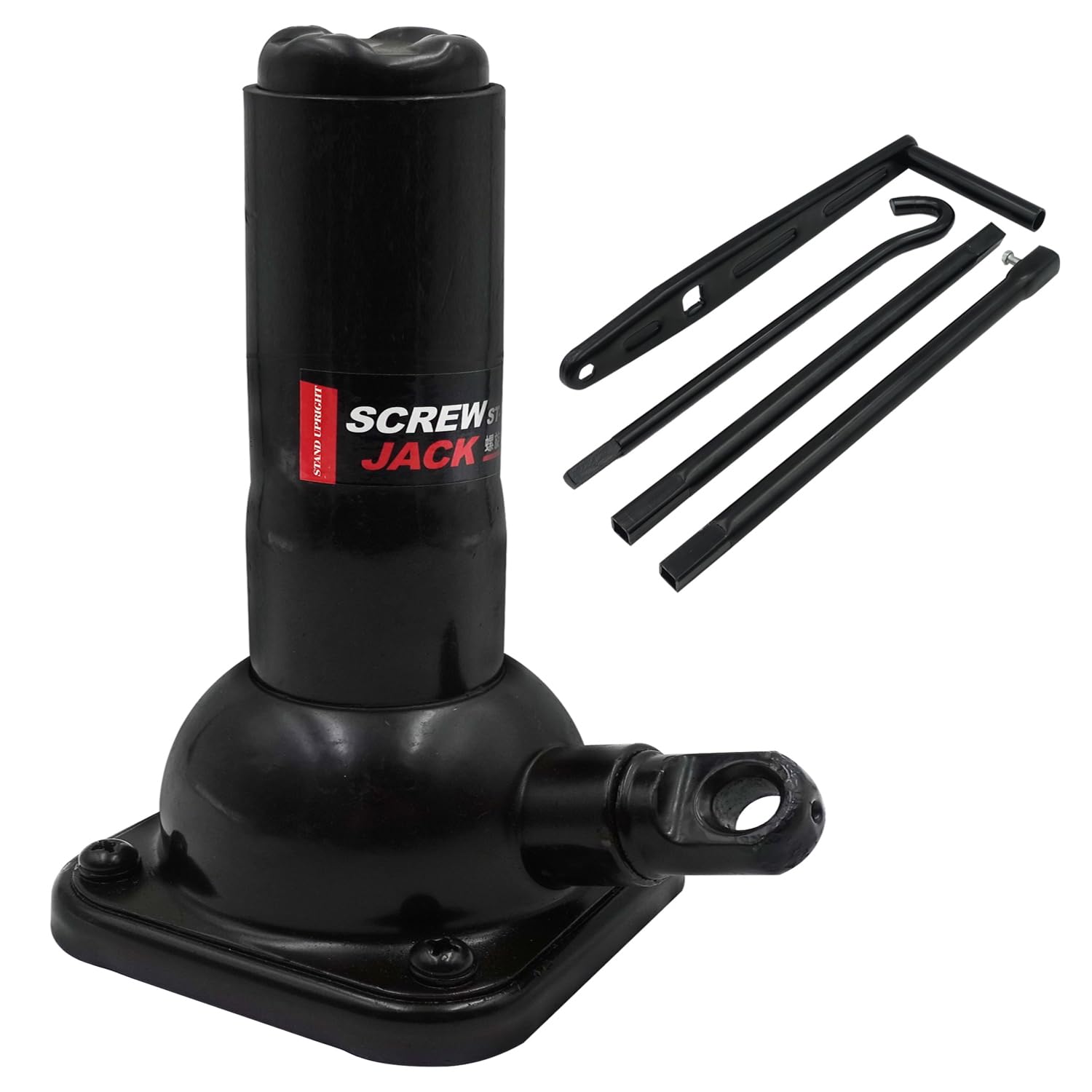 Car Jack 2 Ton (4,000 lb) Capacity Spiral Jack for Pickup Truck, Screw Jacks for Car Lift or Jack Stands, Tire Jack Fit for Ford