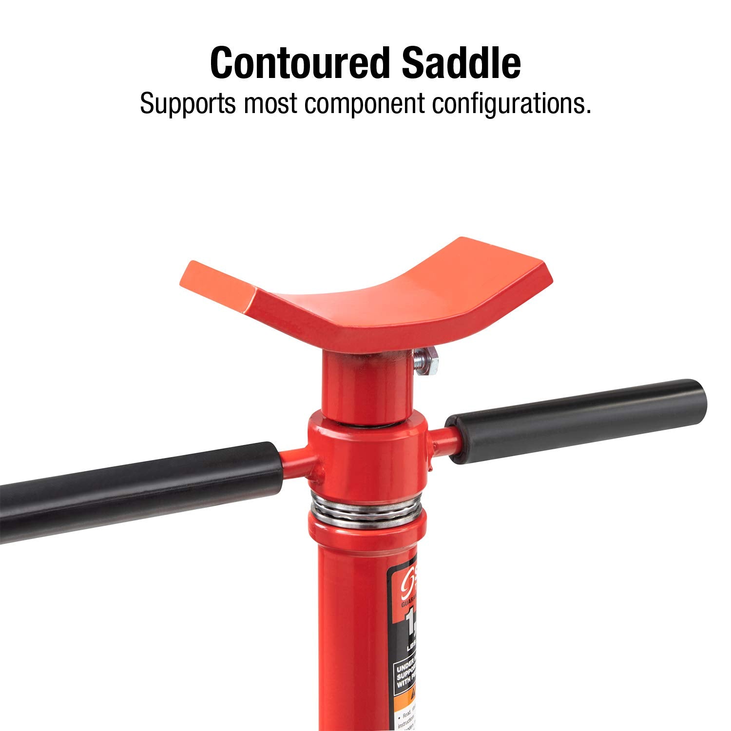 Sunex Tools 6810A, Underhoist Support Stand With Foot Pedal,  Ton Capacity, Large Base, Bearing Mounted Spin Handle, Height Adju