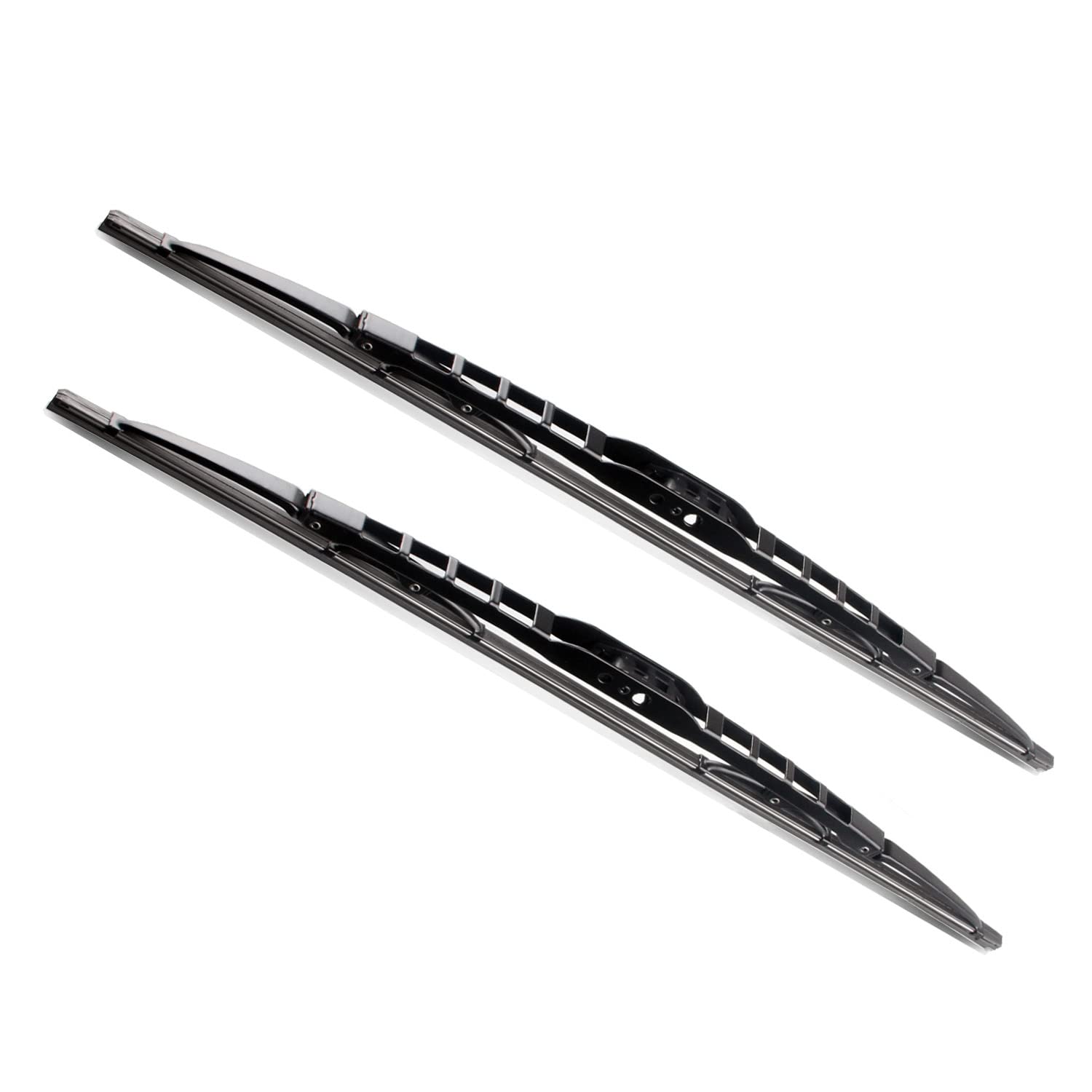 Oem Quality 22' + 22' Premium All-Seasons Durable Stable And Quiet Metal Frame Windshield Wiper Blades(Set Of 2)
