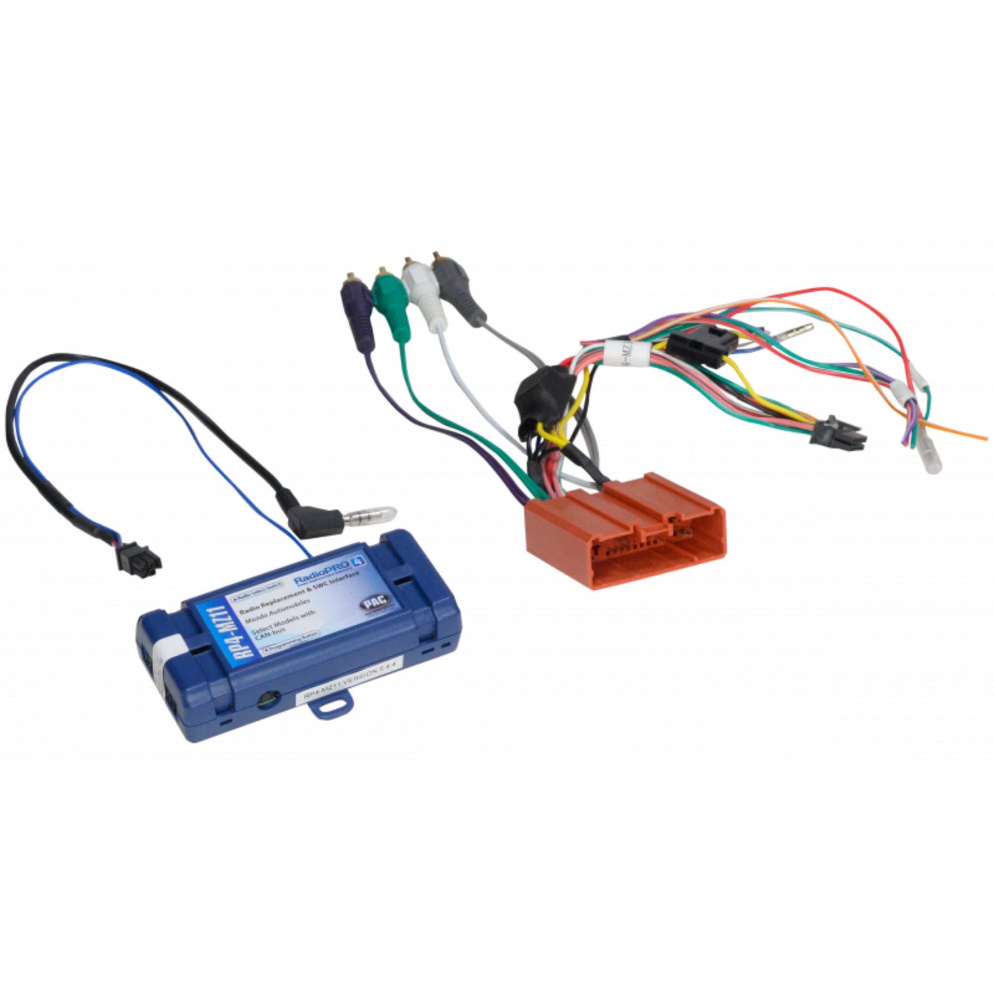 PAC RP4-MZ11 RadioPro4 Interface for Select Mazda Vehicles (2009-2015) All-in-One Radio Replacement and Steering Wheel Interface, Pre-Loaded with Amplifier Retention, Seat Controls, Navigation Outputs -Like New