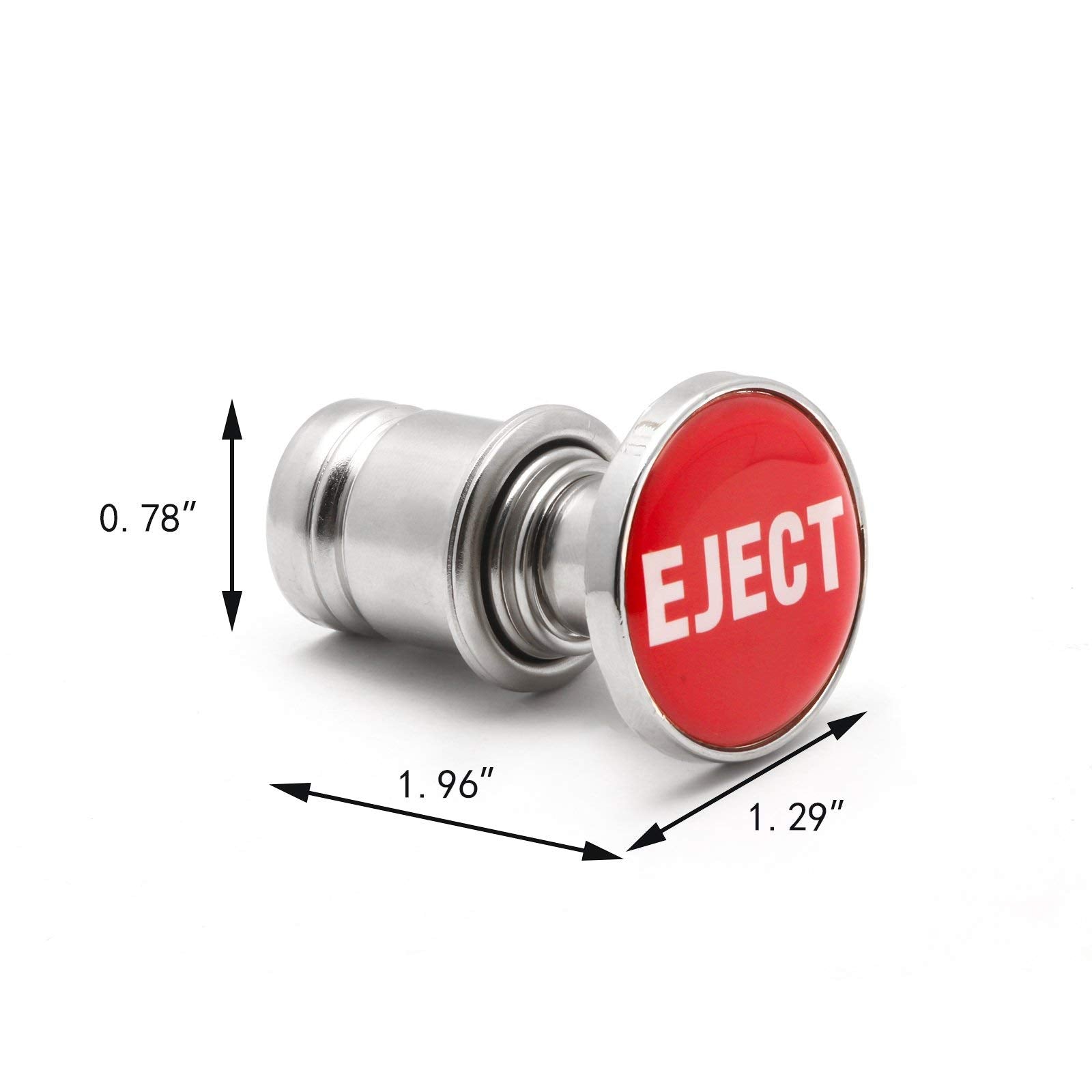 Xotic Tech Eject Cigarette Lighter Push Button Plug Replacement Cover, Fit Cars Trucks Suvs With 12V Power Source