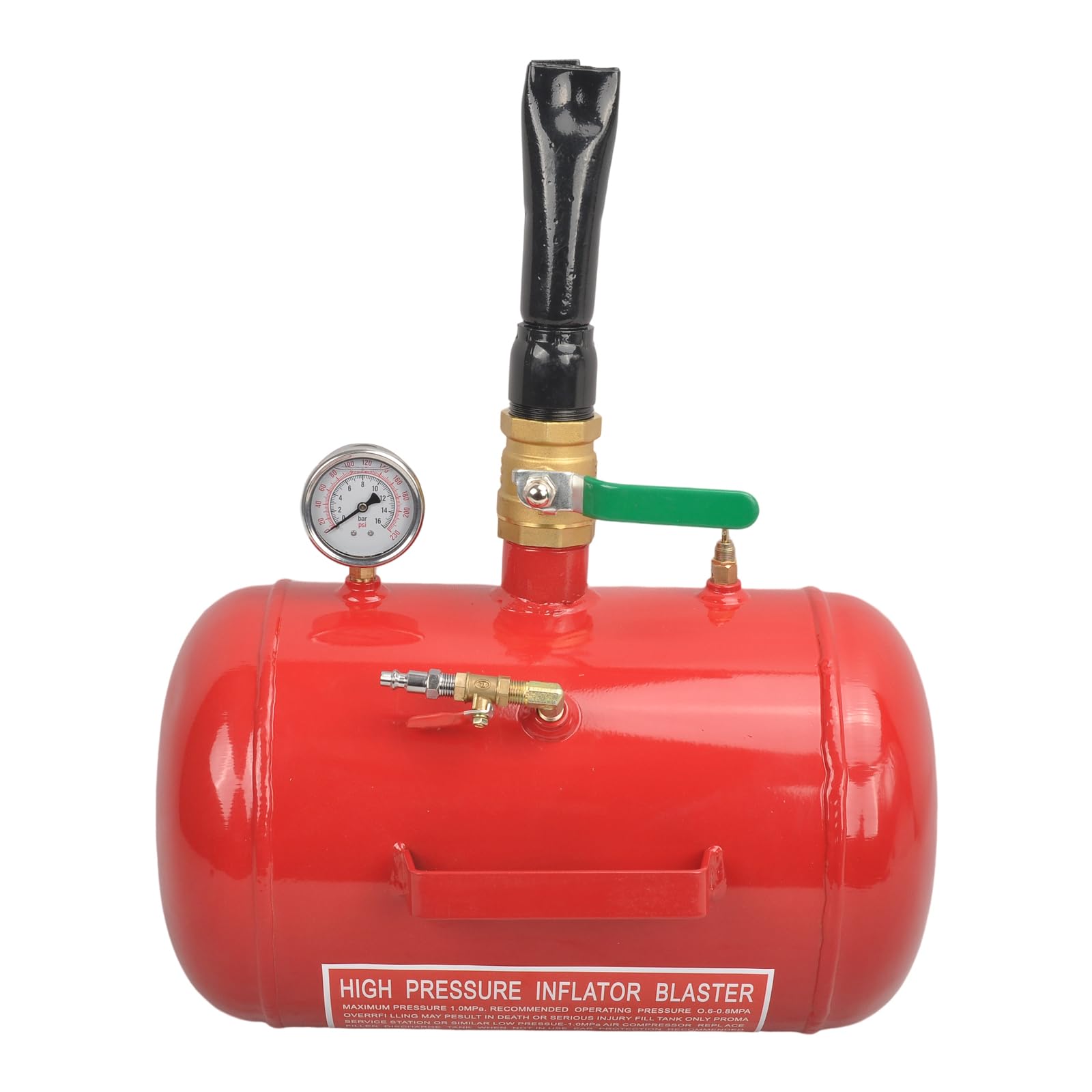 higehio Air Tire Bead Seater,5 Gallon air tire Bead Seater 145PSI Blaster Tool for Car Truck ATV Tank- Red