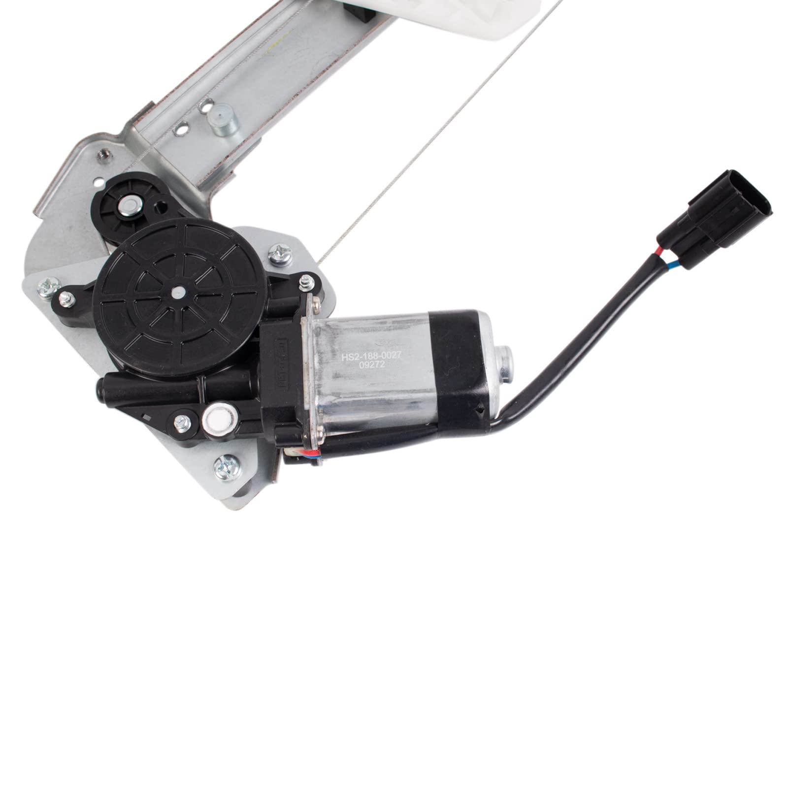 Trq Rear Right Power Window Regulator & Motor Assembly Passenger Side Compatible With 2008-2012 Honda Accord 2010-2011 Accord Cr