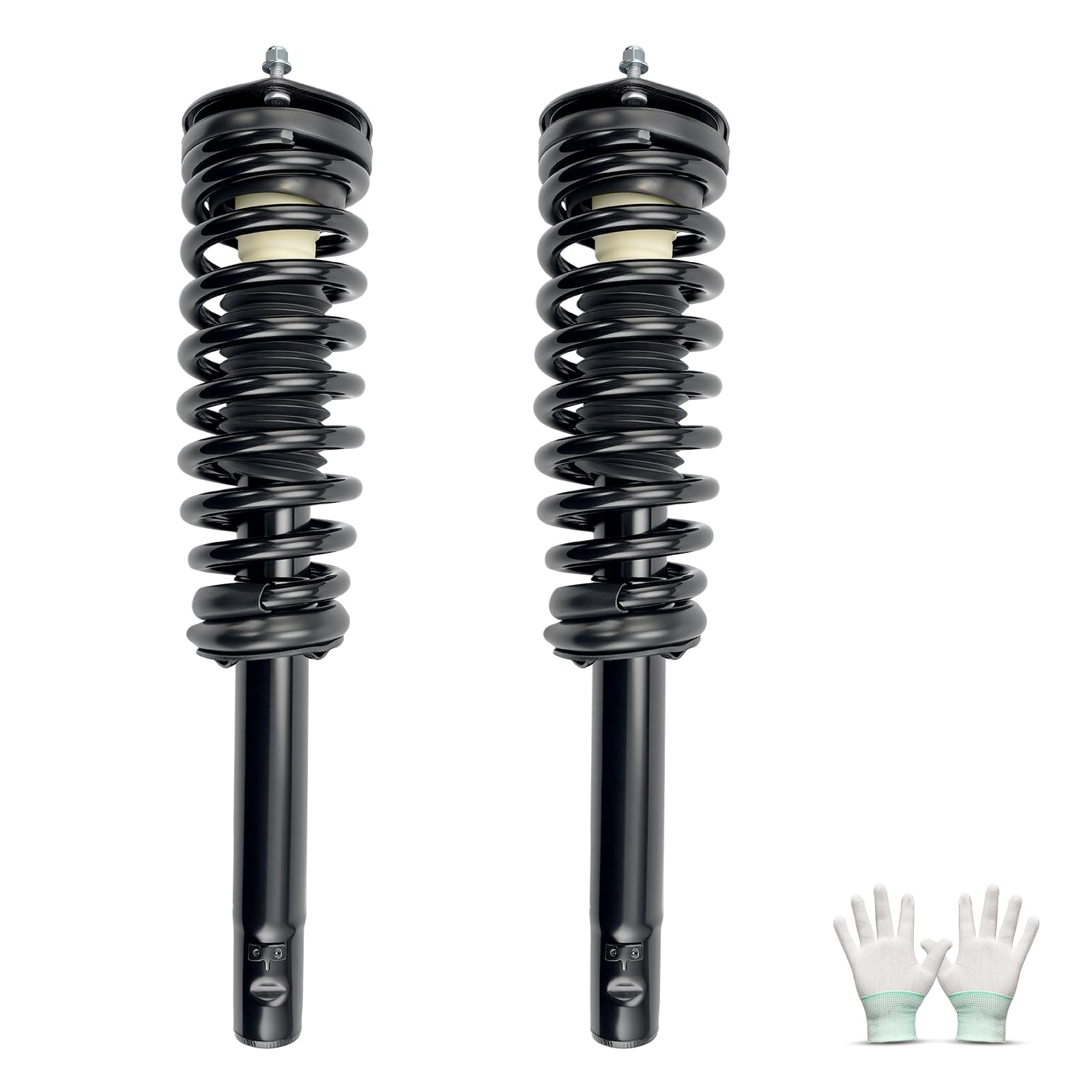 KAX Complete Struts w/Coil Springs Replacement Strut Shocks Assembly 272596 for Ford Fusion 2010-2012,Mercury Milan 2010-2011 Fr