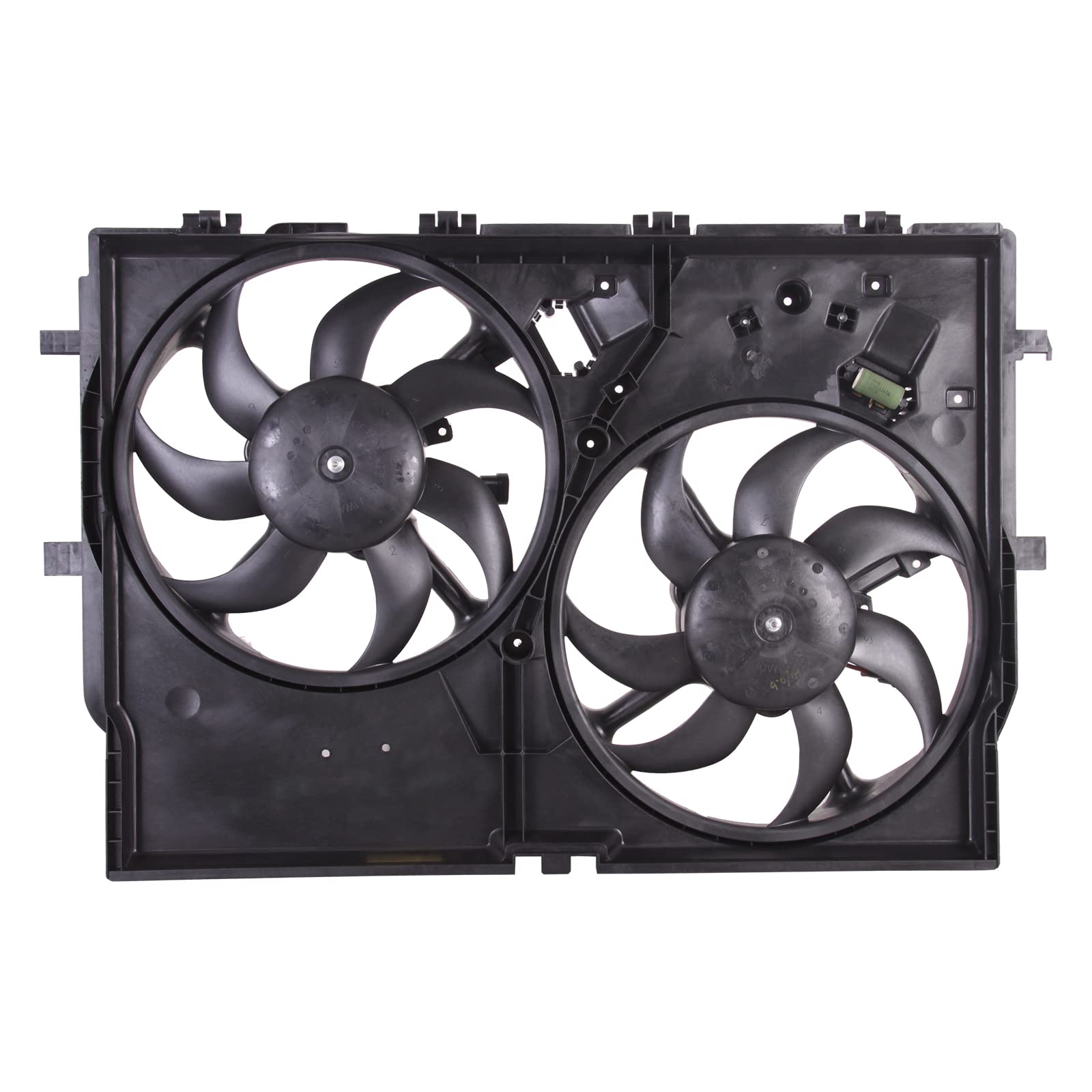 TYG OE Replacement(CAPA Quality) Cooling Fan Extra Silent for 2014-2021 Ram Promaster Cargo Van 3.0L Turbo Diesel/ 3.6L W/o A/C