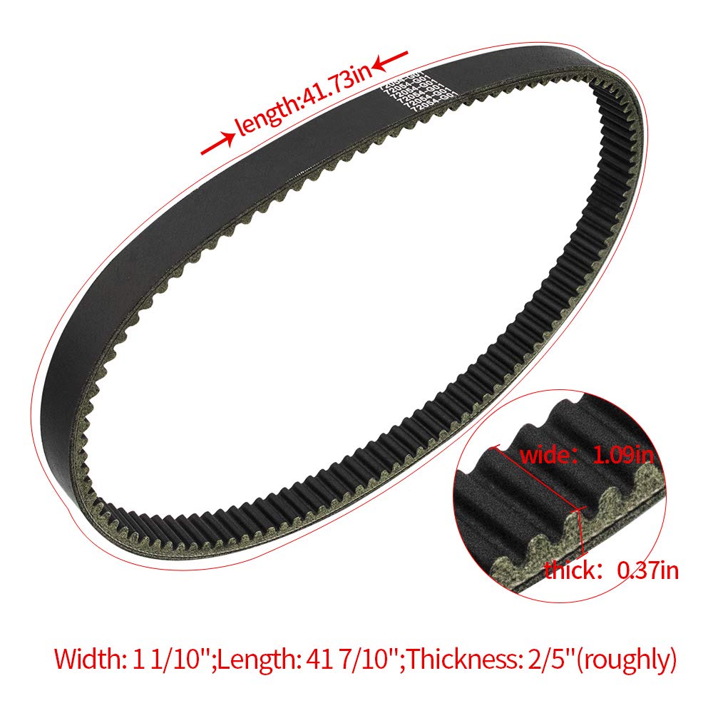 Drive-Up Golf Cart Clutch Drive Belt For Ezgo Txt Medalist Gas 1994-Up Oem 72054-G01,72025-G01,72024-G01