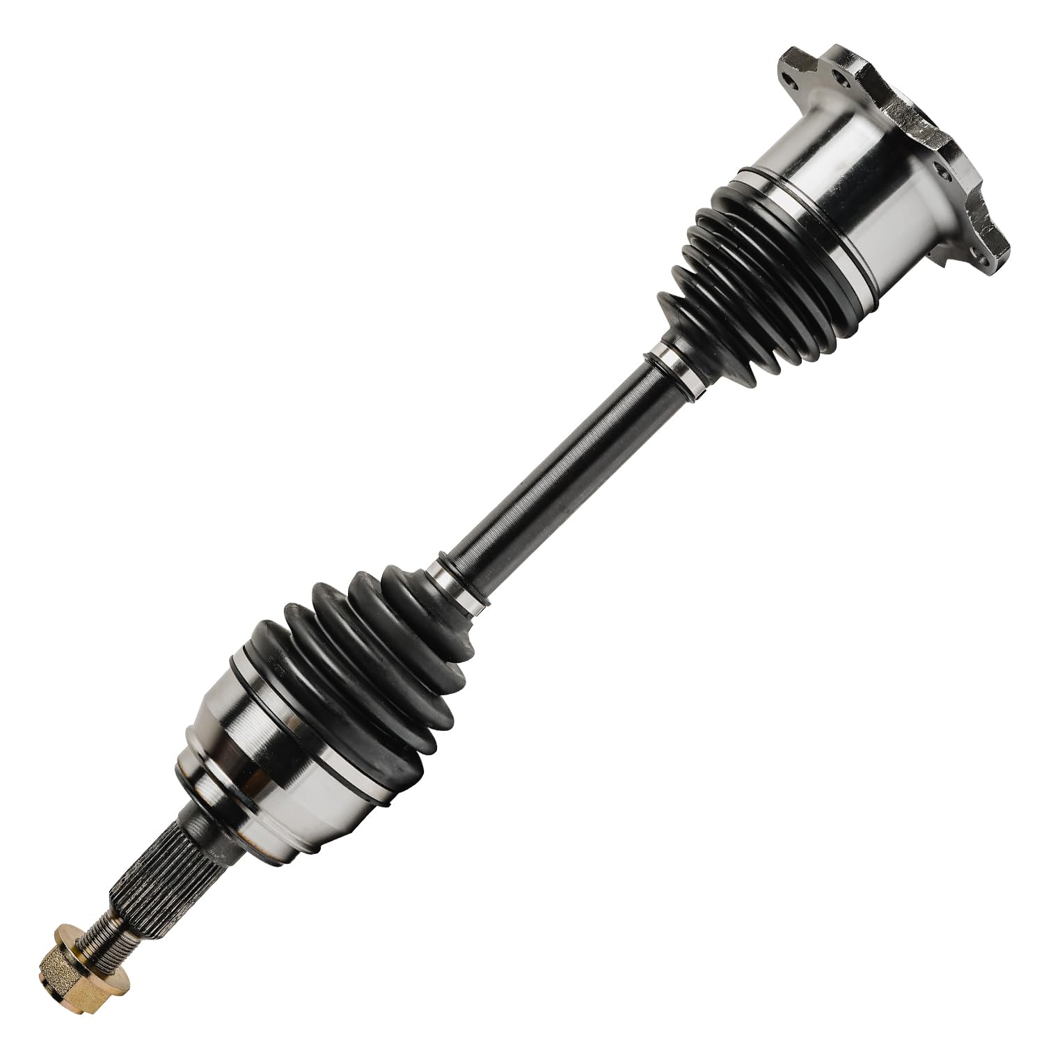 Detroit Axle 4WD CV Axle Shafts Assembly Pair for Chevy GMC Silverado Sierra Tahoe Yukon 1500 - Replacement 6 Lugs