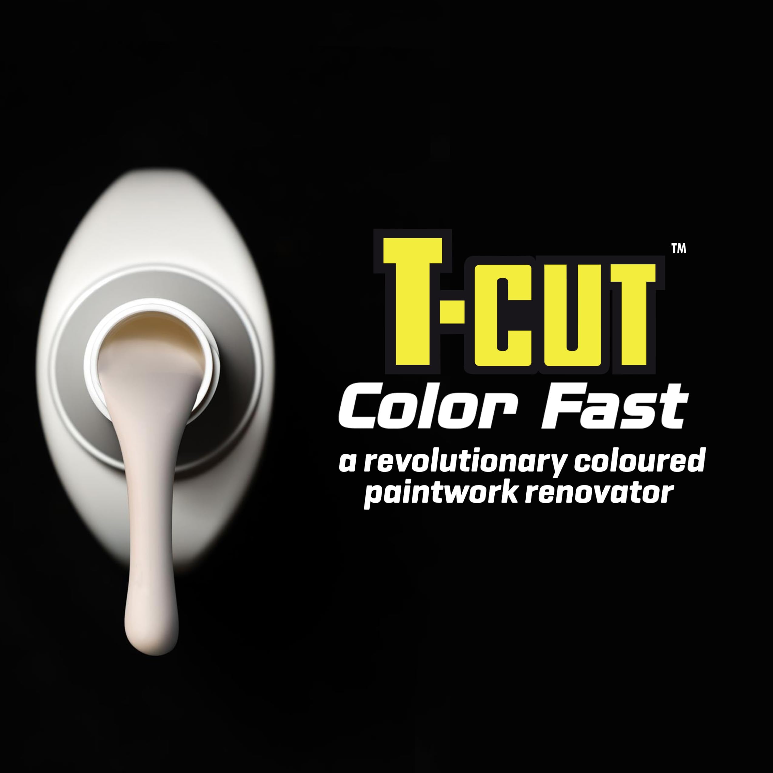 Car Gods T-Cut White Scratch Remover Car Polish, 17 Fl Oz, Wax, White, Model CMW001, Restores Paintwork, 13 Colors Available