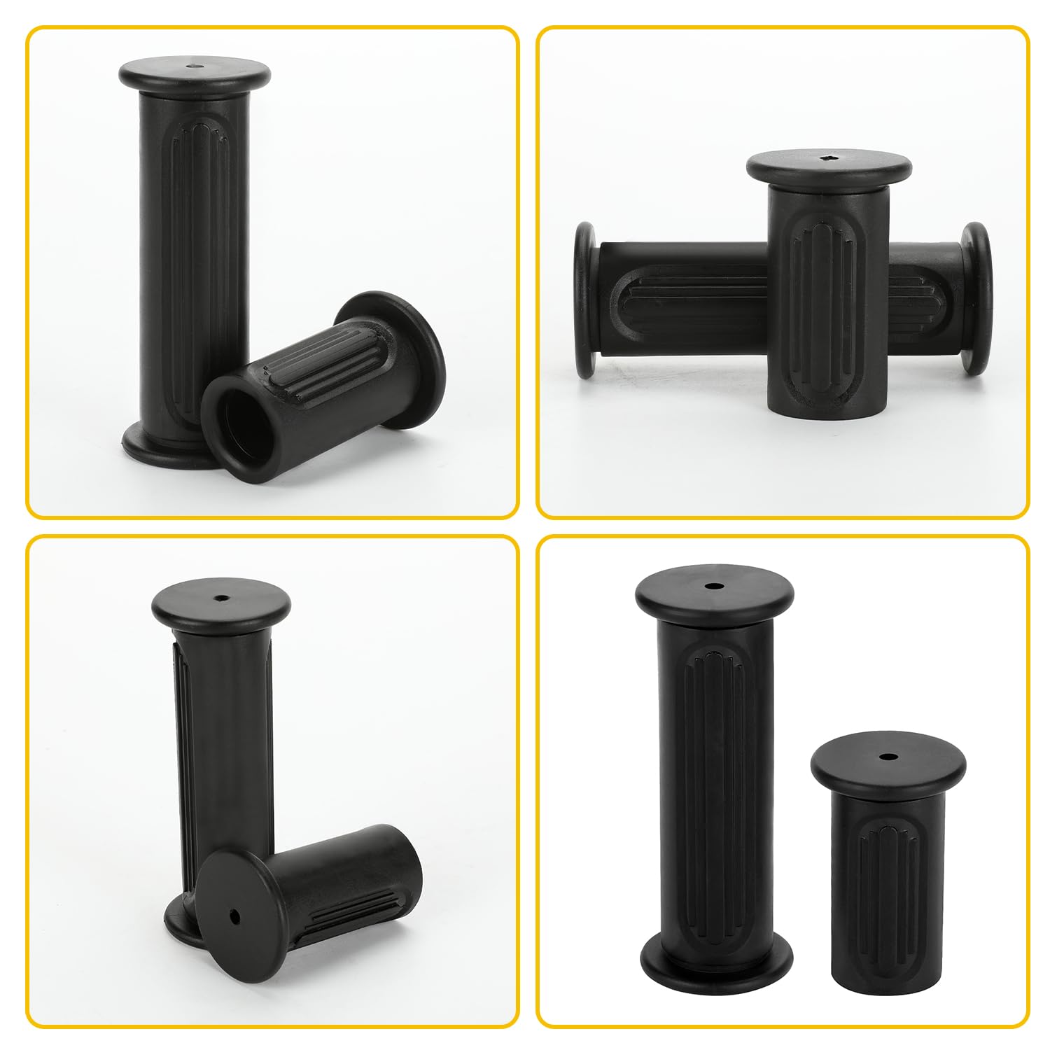 HIAORS Handlebar Grips Replacement for Razor MX650 MX500 MX350 Dirt Bike E100 E200 E300 Electric Scooter Pocket Mod Dirt Rocket