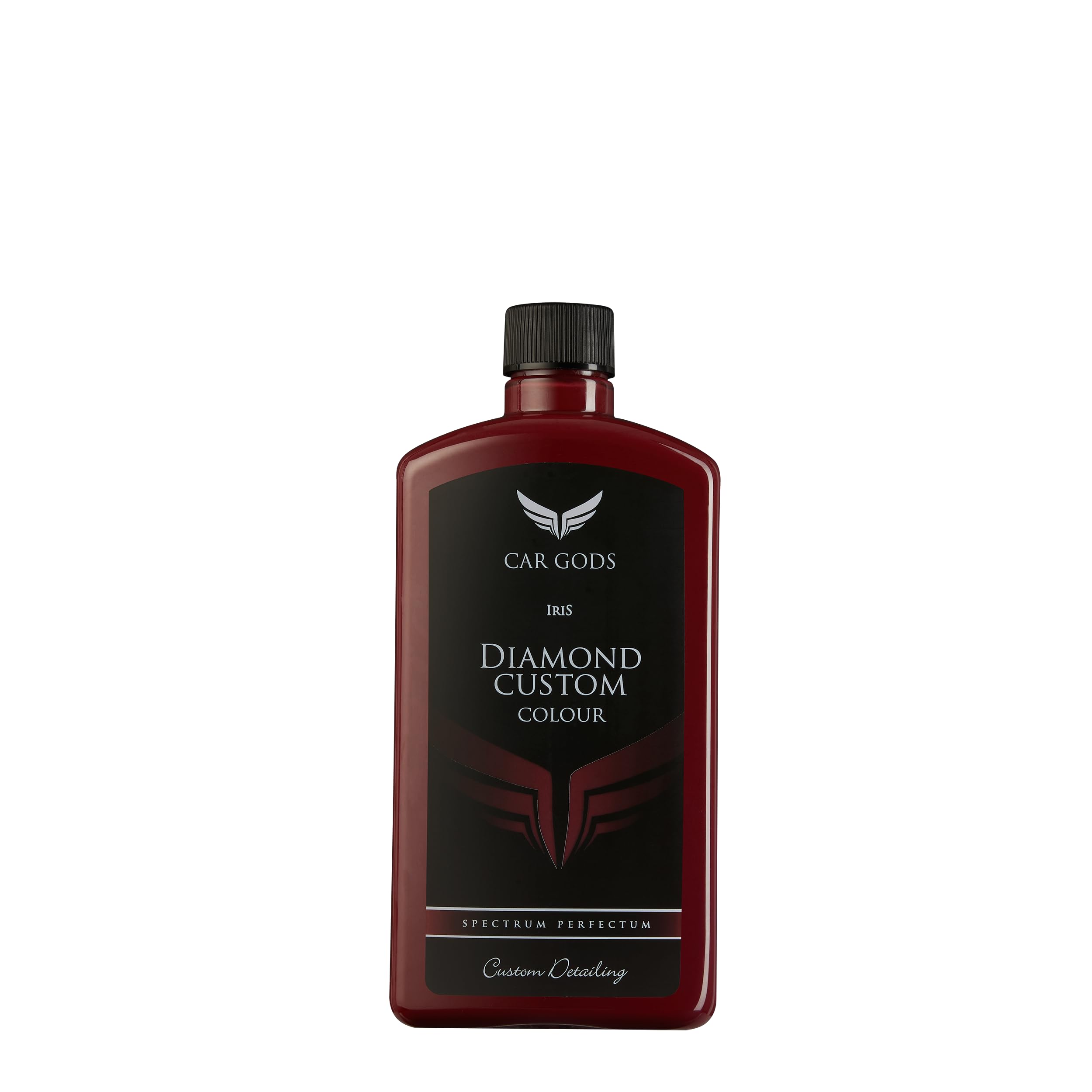 Car Gods Iris Custom Color Dark Red 3-In-1 Polish Wax Color Restorer & Scratch Remover, 16 Colors Available, 17 Fl Oz