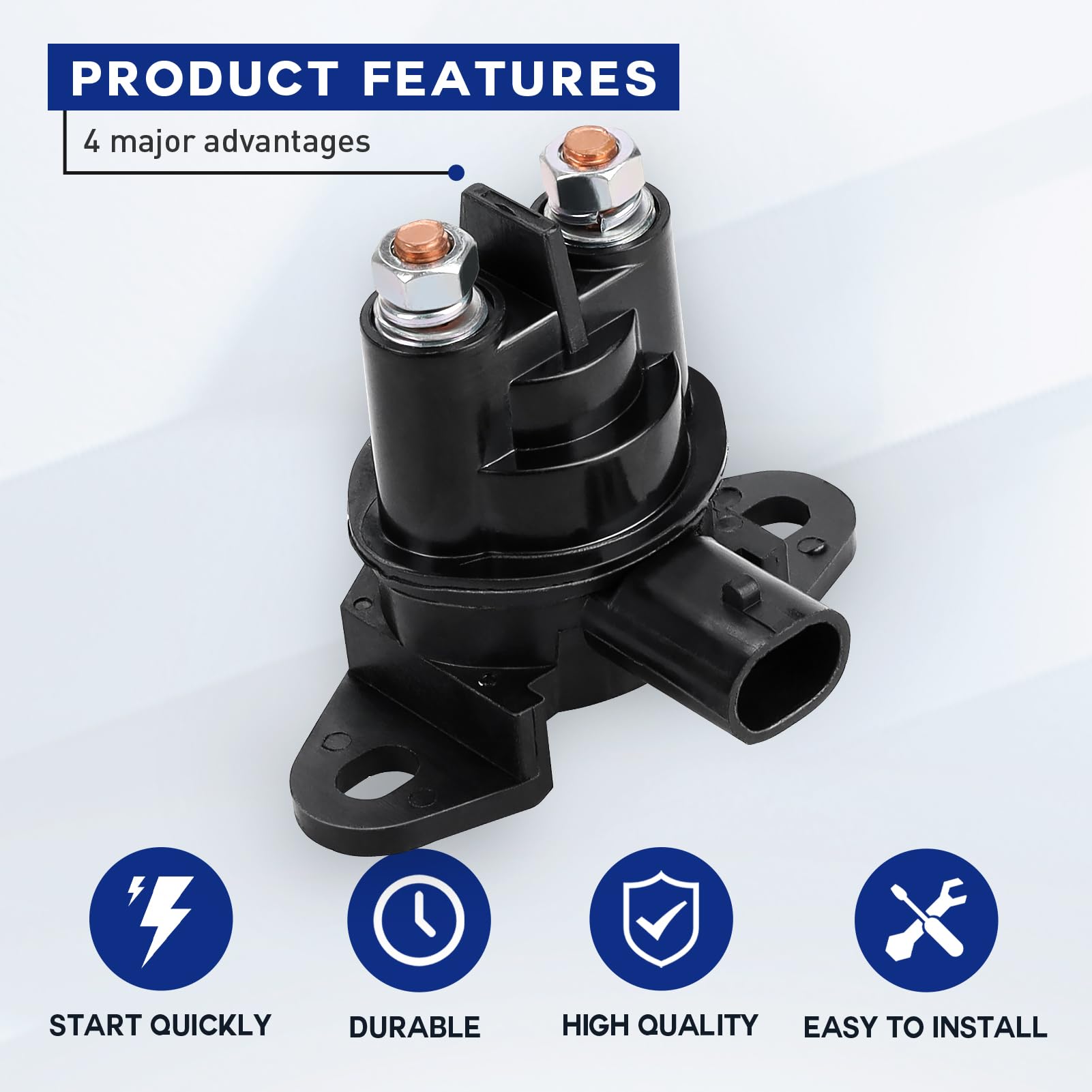 278001802 278003012 Starter Solenoid Relay for Can-am Defender HD5/8/10 500 800 1000 Maverick Max X3 1000R for Sea-doo xp GTI GT