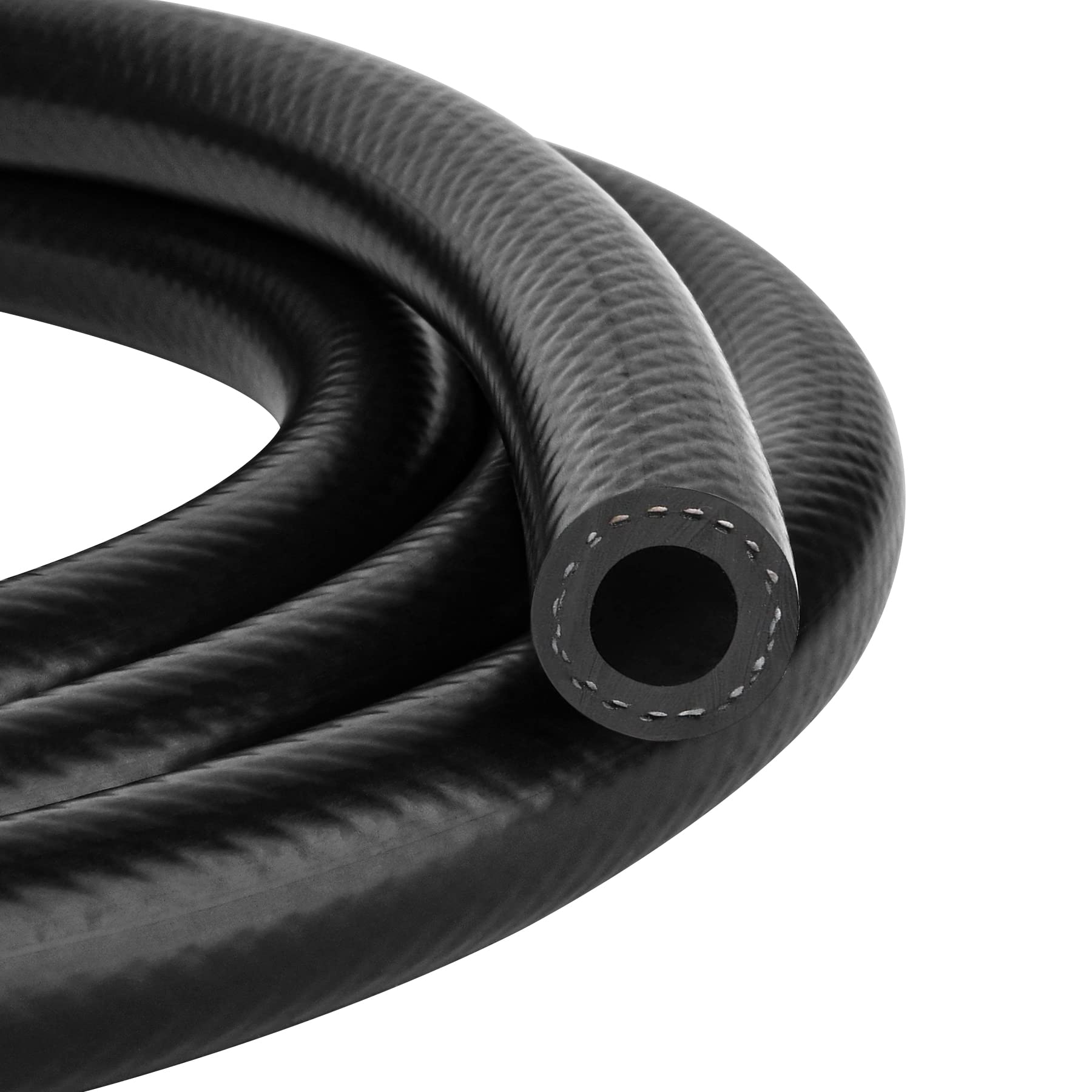 1/2 Inch (12Mm) Id Fuel Line Hose 10Ft Nbr Rubber Push Lock Hose High Pressure 300Psi For Automotive Fuel Systems Engines