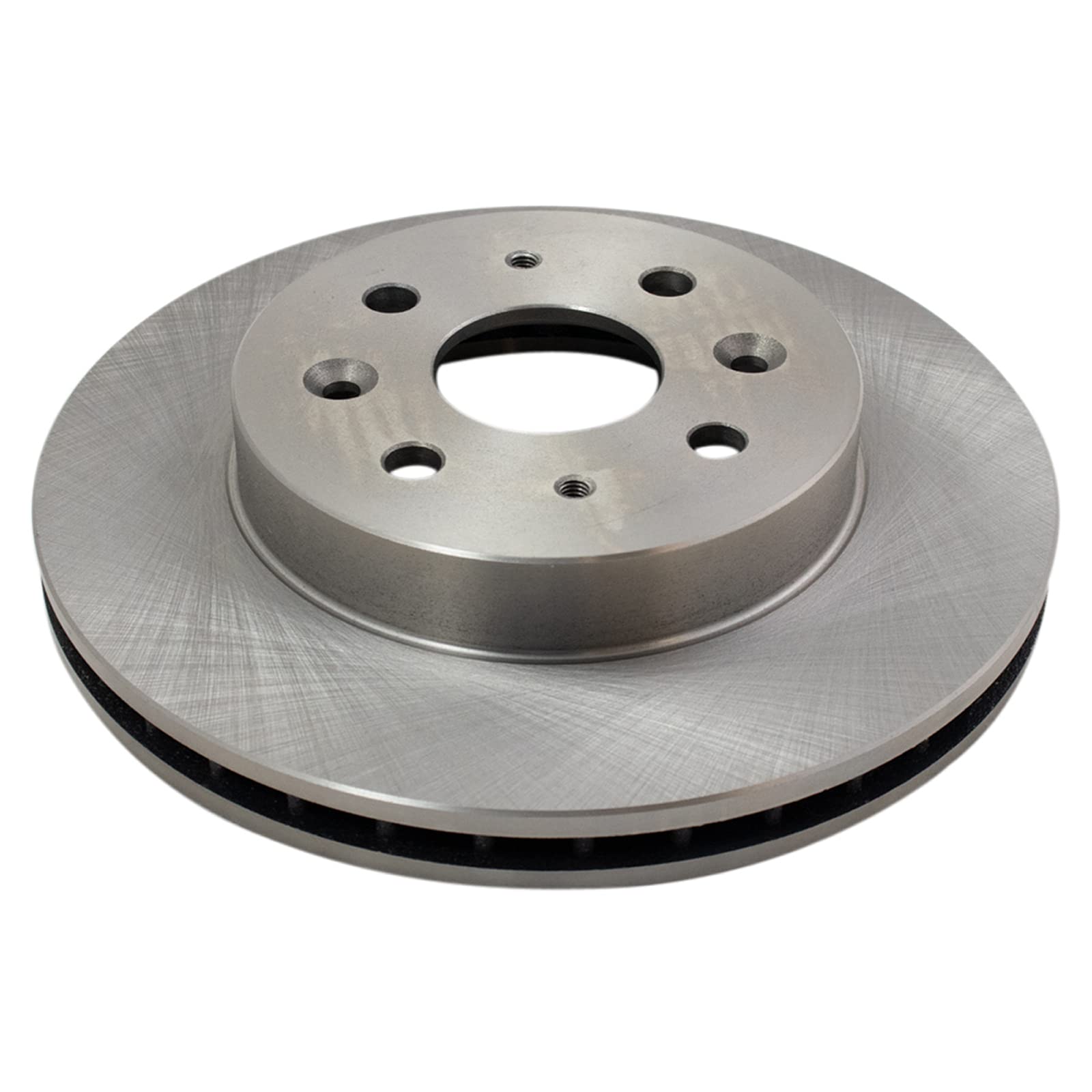 Trq Front Brake Rotors Set Vented Compatible With 2003-2005 Kia Rio