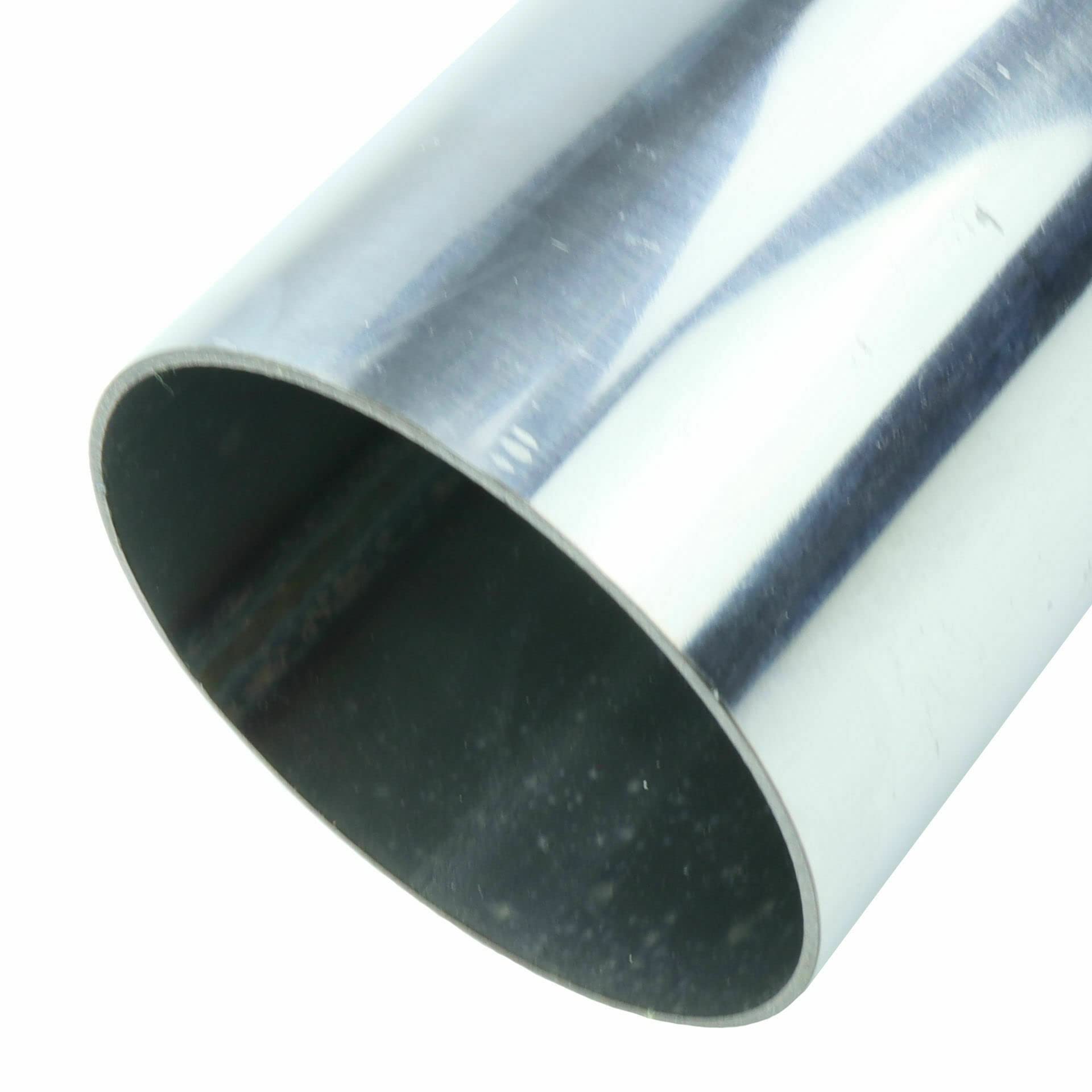 Totalflow 20-304-305-15 Universal Straight Exhaust Pipe Extension - Tube Replacement 304Ss Straight Tube 3.5 Inch Outer Diameter - 20' Long Exhaust Pipe