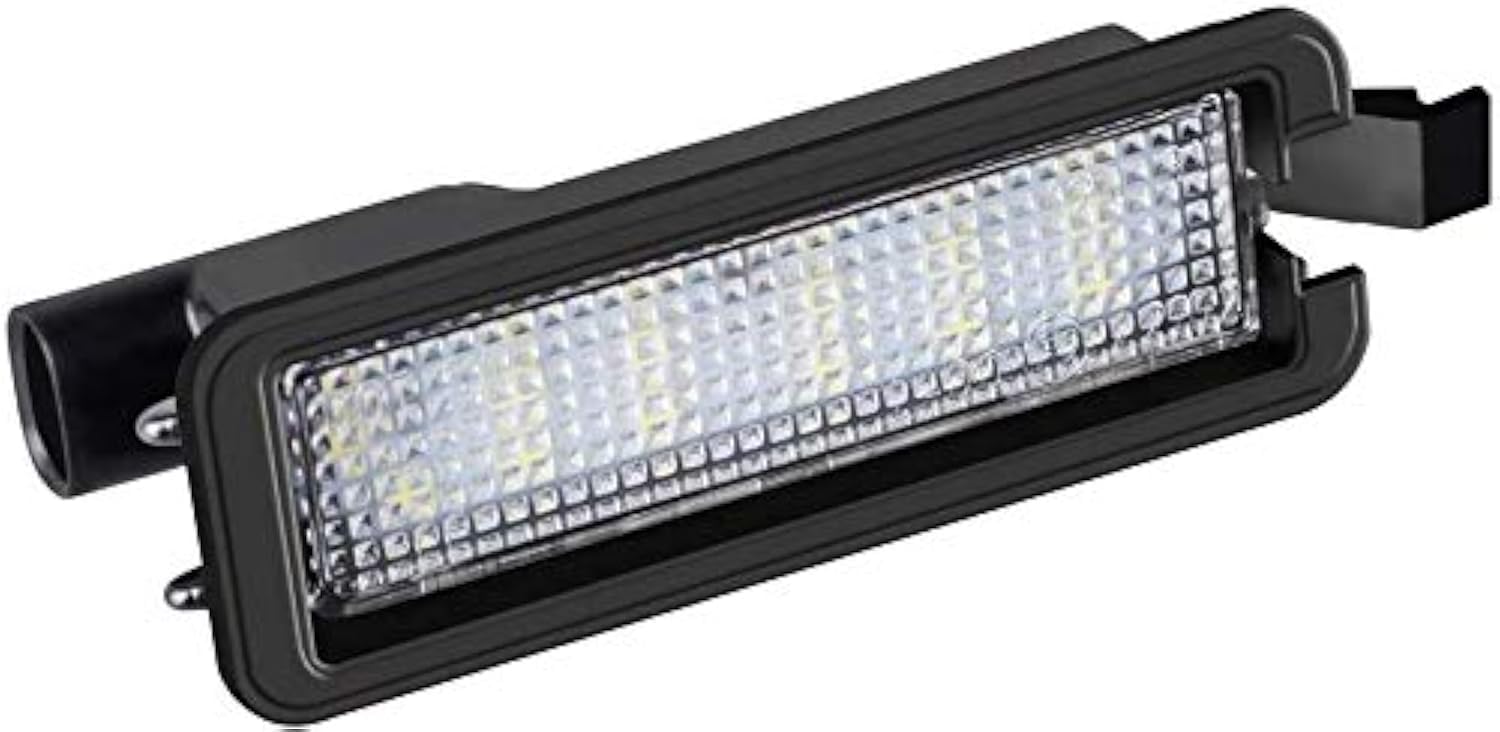 Moforkit Led License Plate Light Lamp Assembly For 2015-2019 Dodge Charger Challenger Chrysler 300 Pacifica Jeep Compass 6000K D