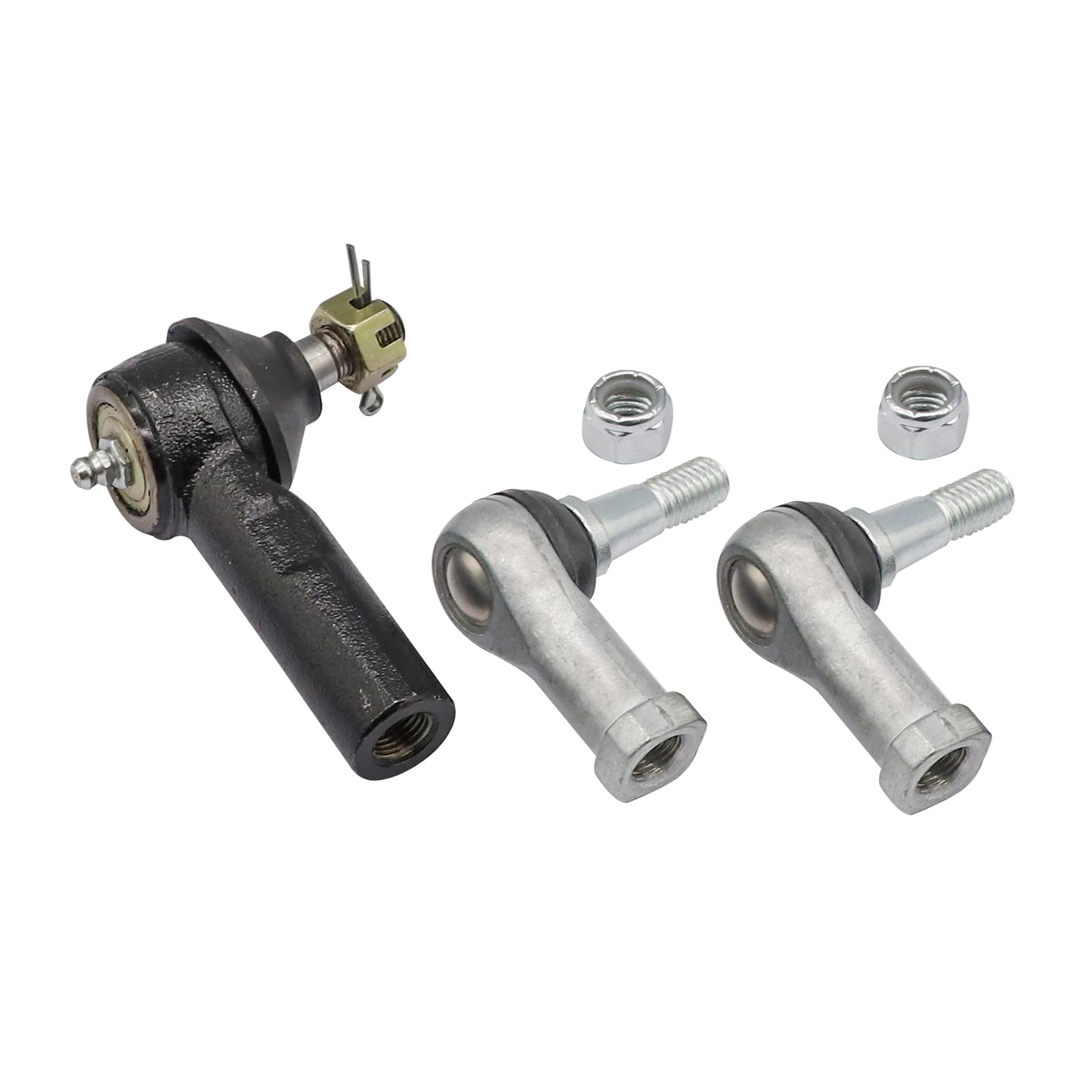 Ball Joint Kit,Tie Rod End Set and Steering Back Outer Ball Joint Fits 2001-Up EZGO TXT Golf Cart OEM 70902-G01 70902-G02 70695-