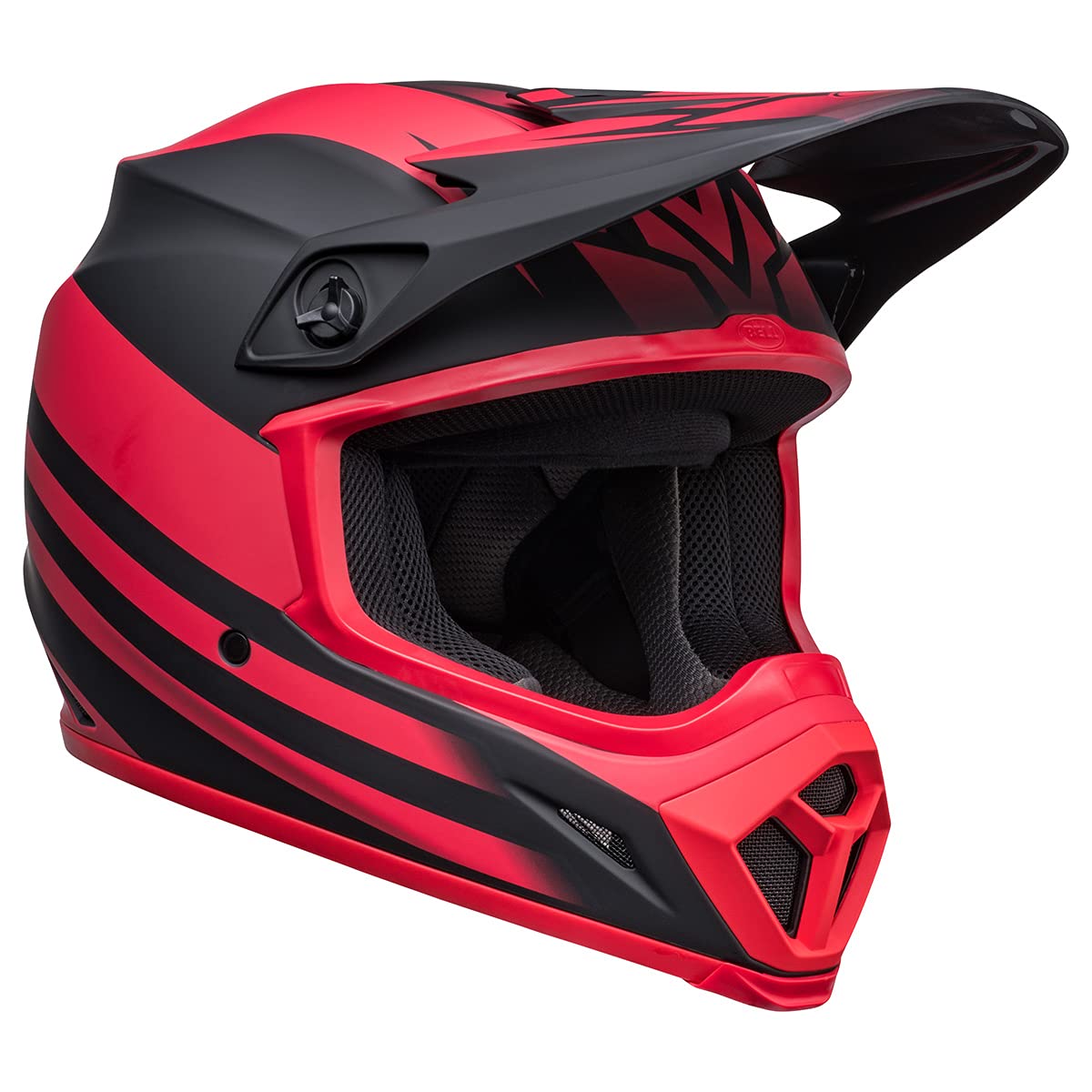 Bell Mx-9 Mips Dirt Helmet (Disrupt Matte Black/Red - Small)