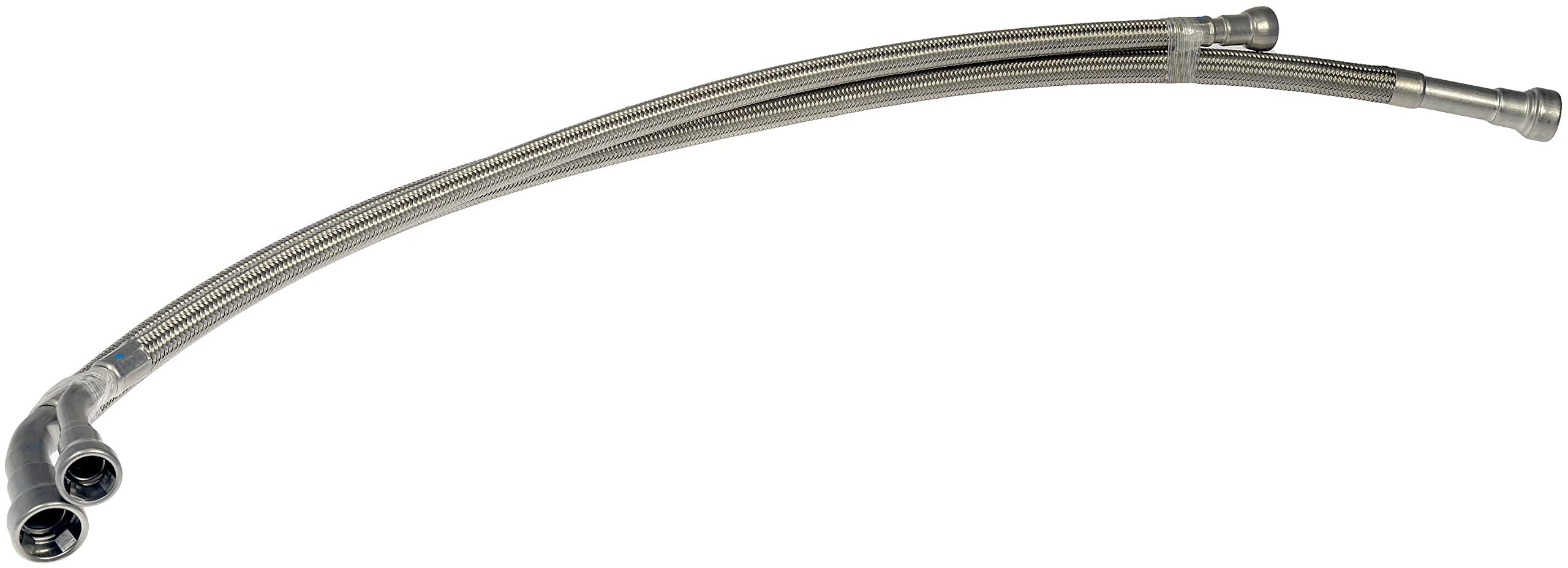 Dorman Flexible Stainless Steel Braided Fuel Line, Model 819-801, Compatible with Chevrolet/GMC, Durable PTFE Material