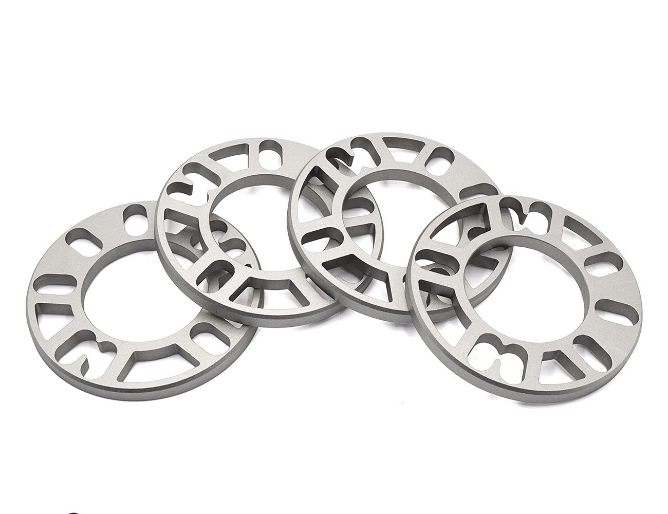 GoldenSunny 1/2 inches(12mm) Universal Wheel Spacers Adapters Fit Most 4 & 5 Lug Vehicle, 4x100 4x108 4x110 4x112 4x114.3 4x120 