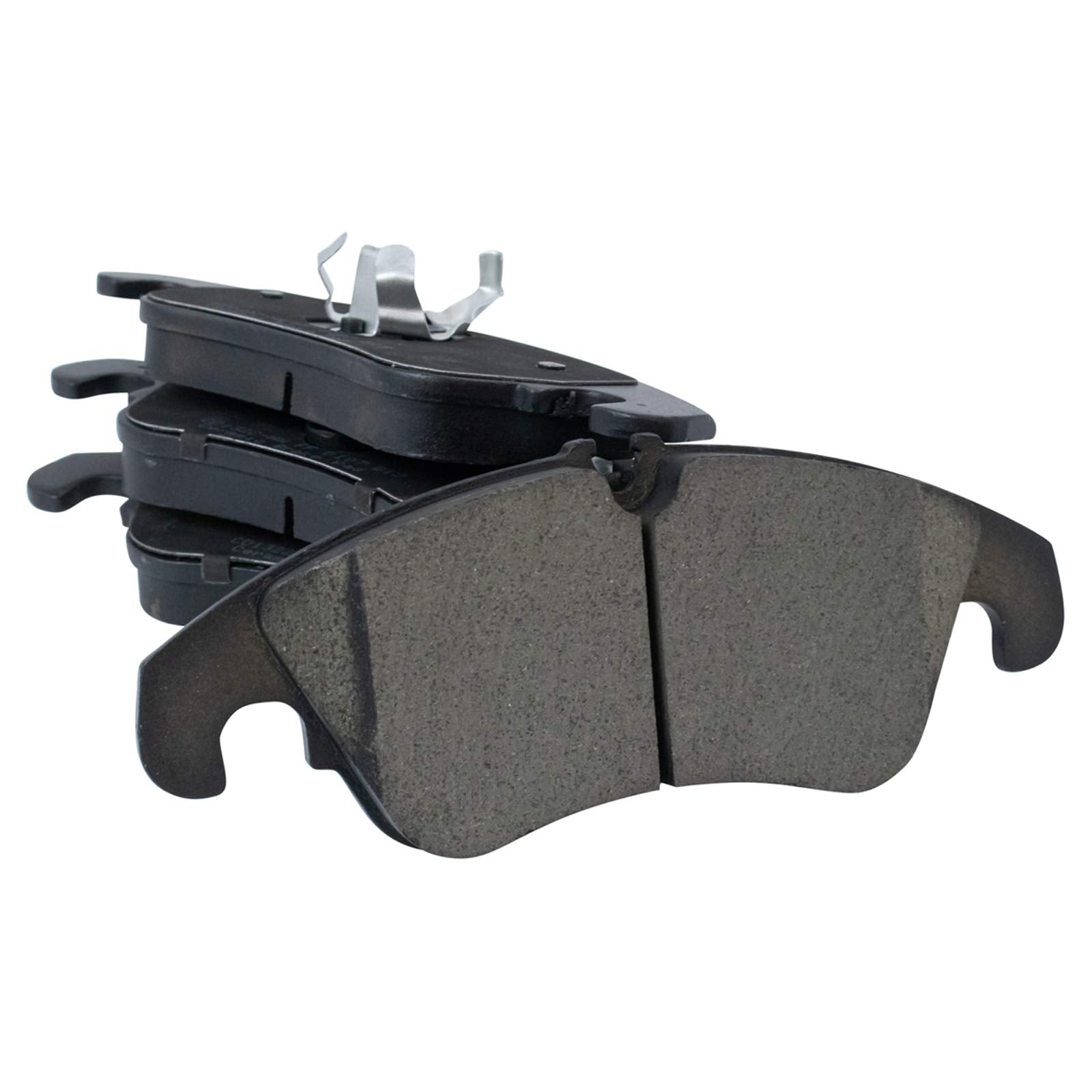 TRQ Front Posi Ceramic Brake Pad Kit Set for Audi A4 / A4 Quattro / A5 / A5 Quattro / A6 / A6 Quattro / A7 Quattro/Allroad / Q5