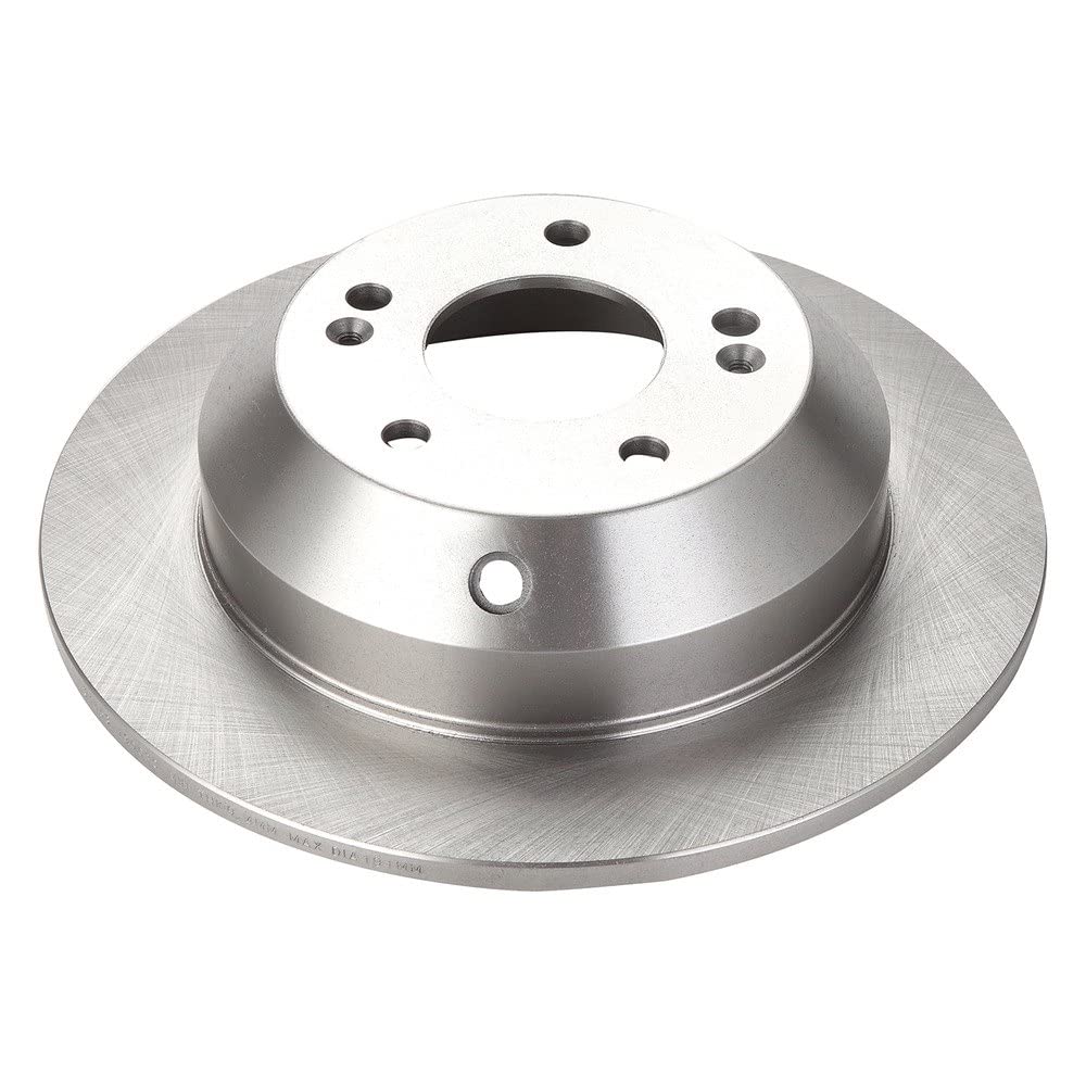 Trq Rear Brake Rotors Set Solid Compatible With 2010-2018 Hyundai Santa Fe 2013-2018 Santa Fe Sport 2015-2020 Kia Sedona 2011-20