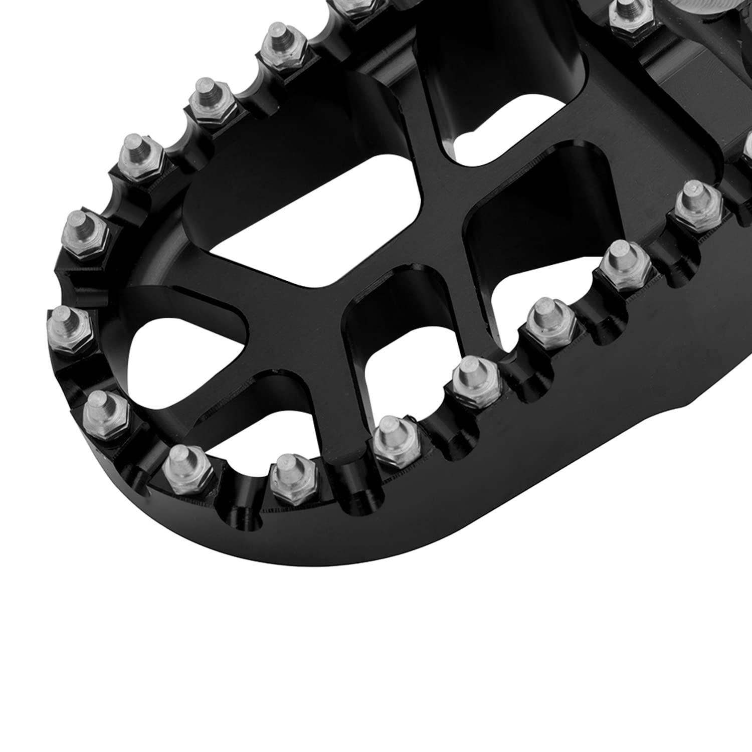 AnXin Motorcycle Foot Pegs CNC Aluminum Black for XR650L/R, CR80R/RB, CR85R/RB, CRM250, XR250R/400R/600R, CR