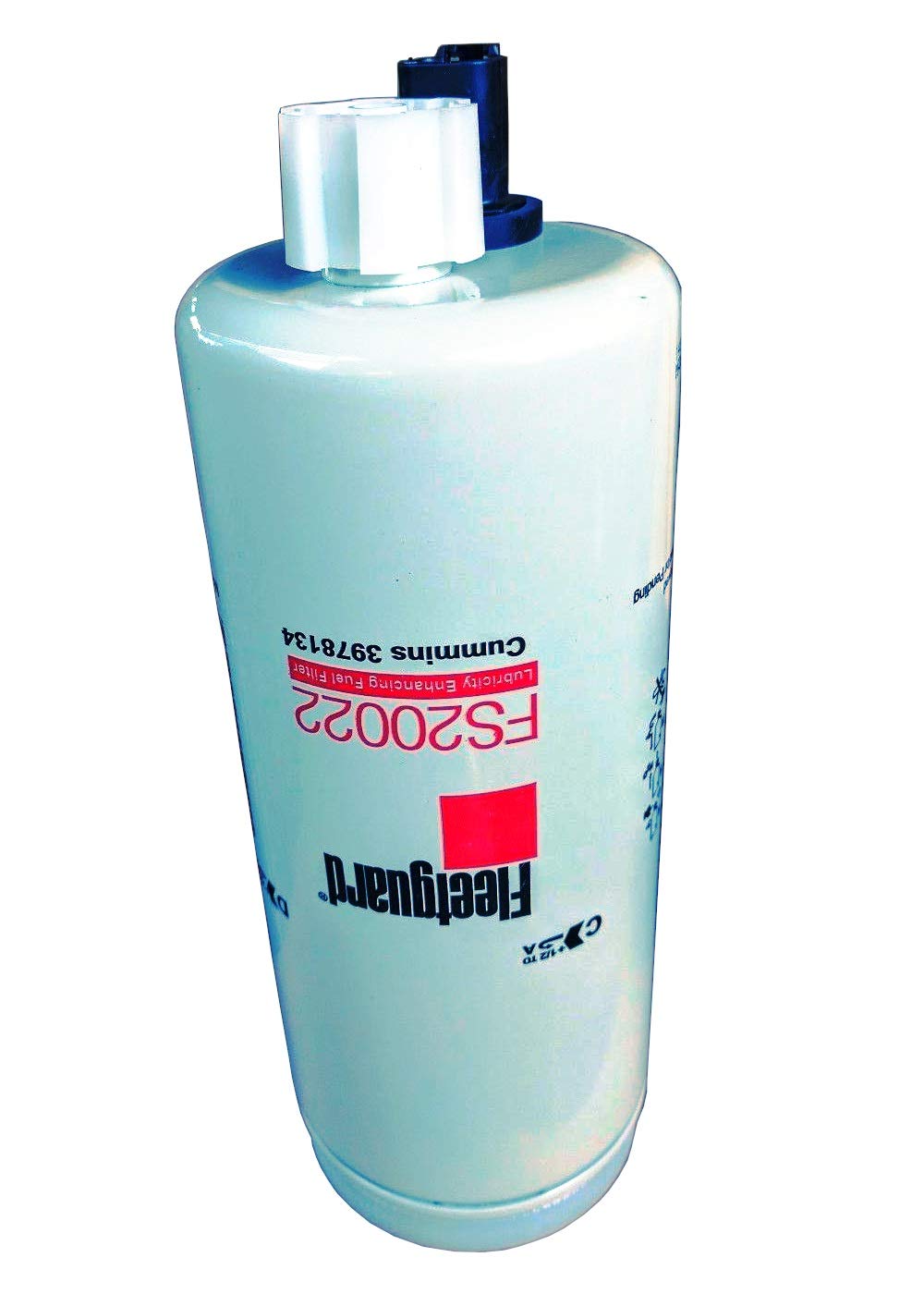 Fleetguard FS20022 Spin-On Fuel/Water Separator For Cummins 3978134, Slow Release Lubricity Enhancing Additive, 96% Efficiency, 