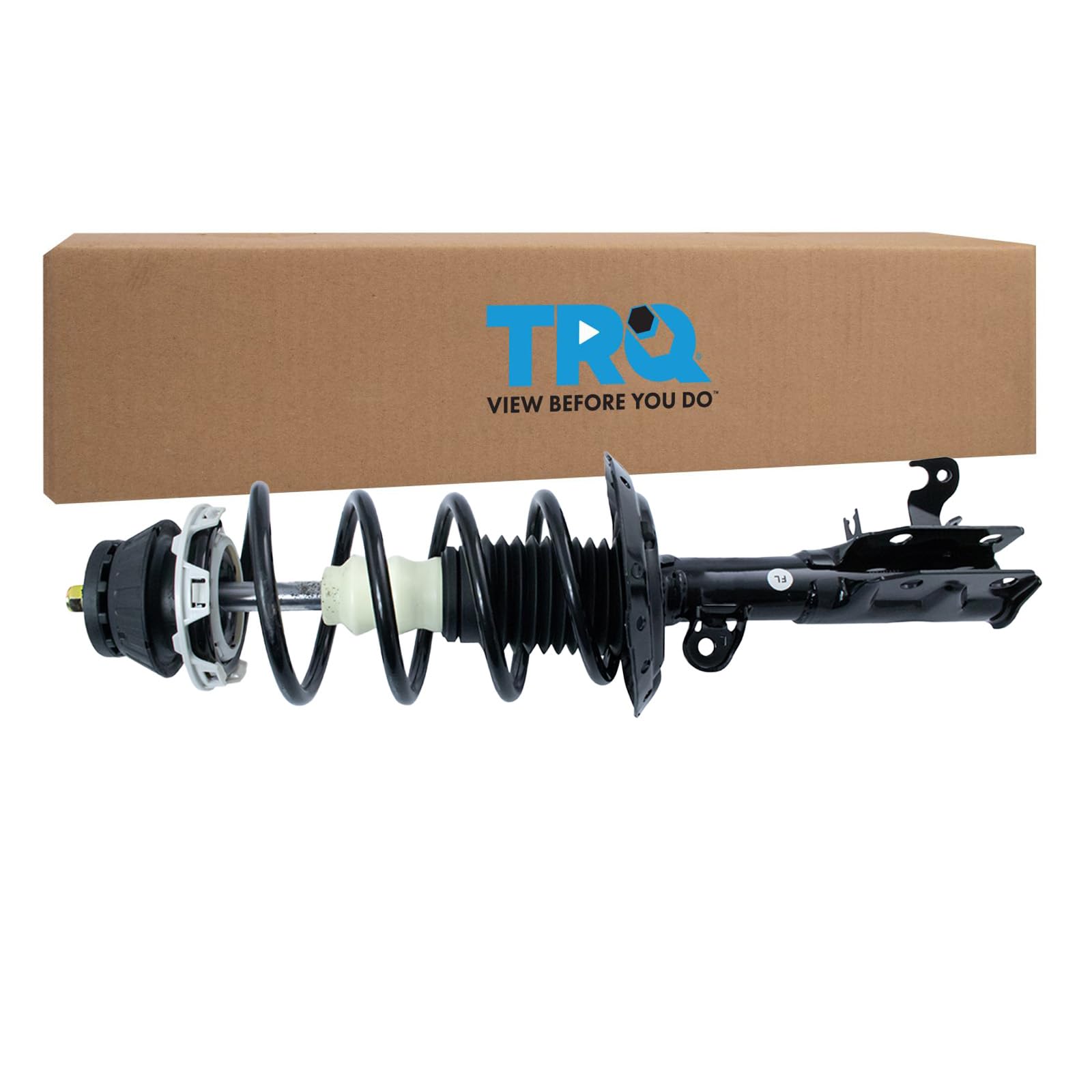 Trq Front Left Complete Strut & Coil Spring Assembly Drivers Side Compatible With 2009-2014 Honda Fit