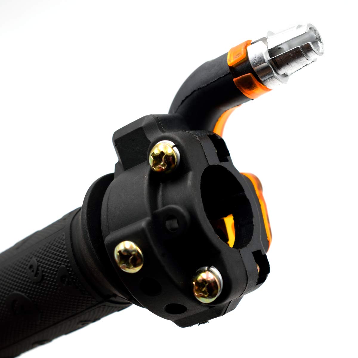 Royitay 7/8'' 22mm Twist Throttle Accelerator Grip and 39''cable for 47cc 49cc 2-stroke 4 Wheeler Quad Trail Bike Mini Dirtbike