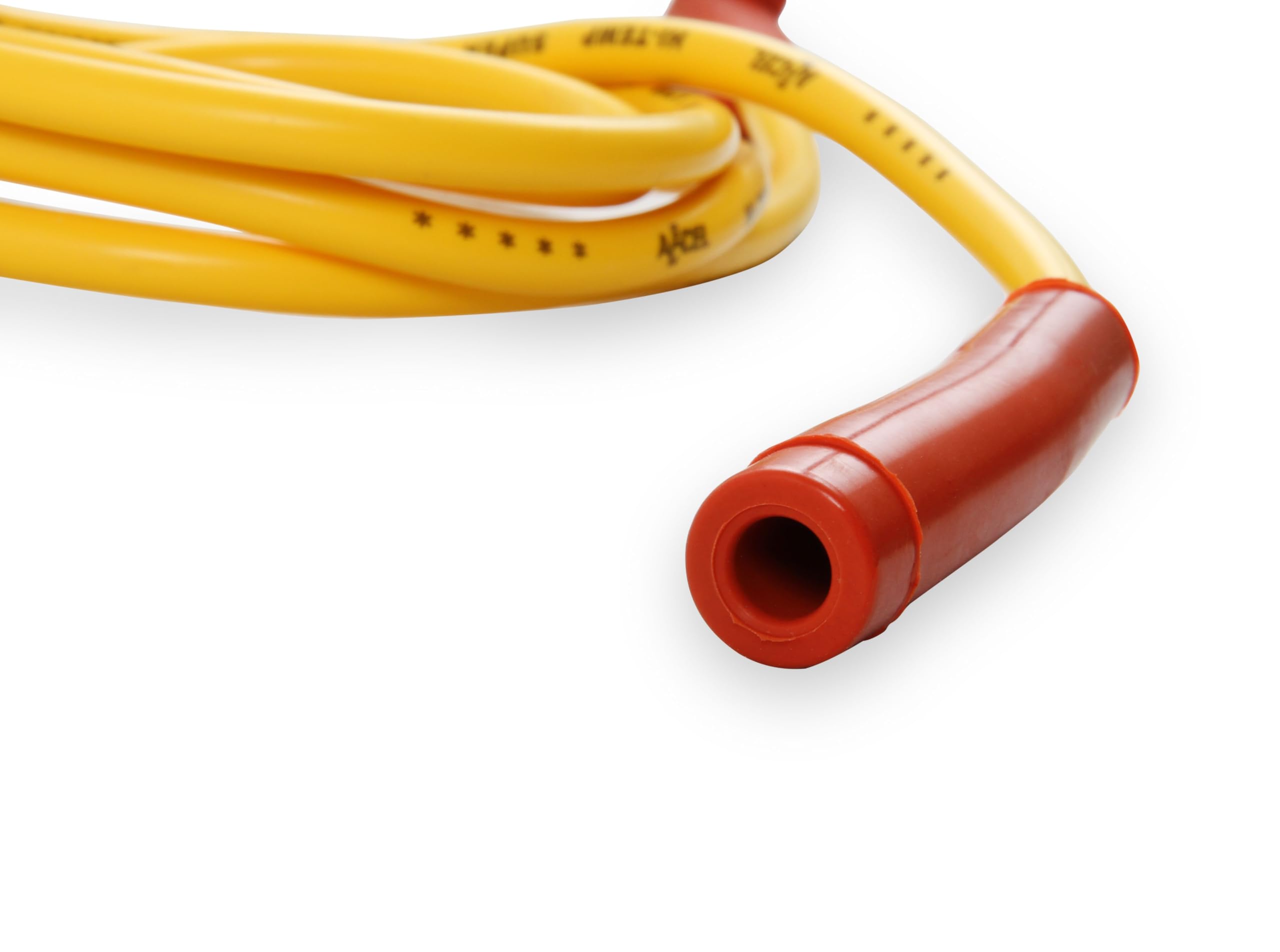 Accel 170500 Single Wire Replacement Kit - Straight And 90° Spark Plug Boots - Universal - Yellow