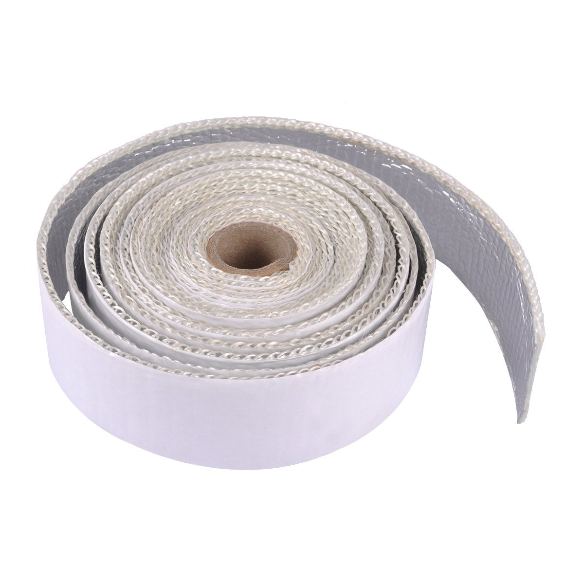 Autoec Heat Shield Tape, Self-Adhesive Heat Reflective Tape Roll, Adhesive Backed Heat Barrier For Car, Truck, Motorcycle (1.5''