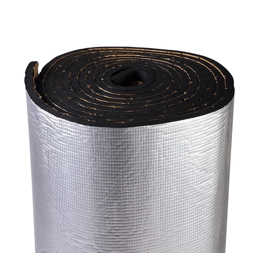 Car Heat Sound Deadening Insulation Mat - 394mil 10.8 sqft PE Foam Sound Deadener Material & Heat Barrier for Auto Hood Engine R