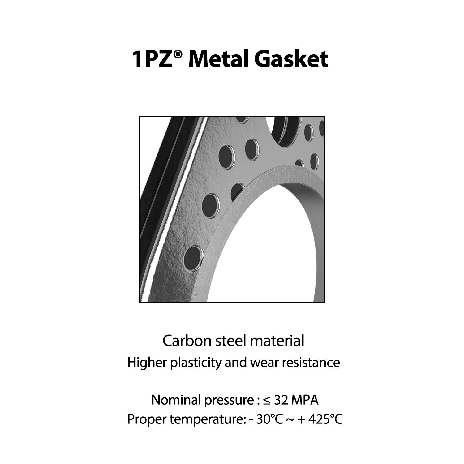 1Pz Egs-M27 Exhaust Gasket For Gy6 49Cc 50Cc 70Cc 90Cc 110Cc 125Cc 150Cc Scooter Moped Motorcycle Go Kart Atv Quad 4Wheeler Dune