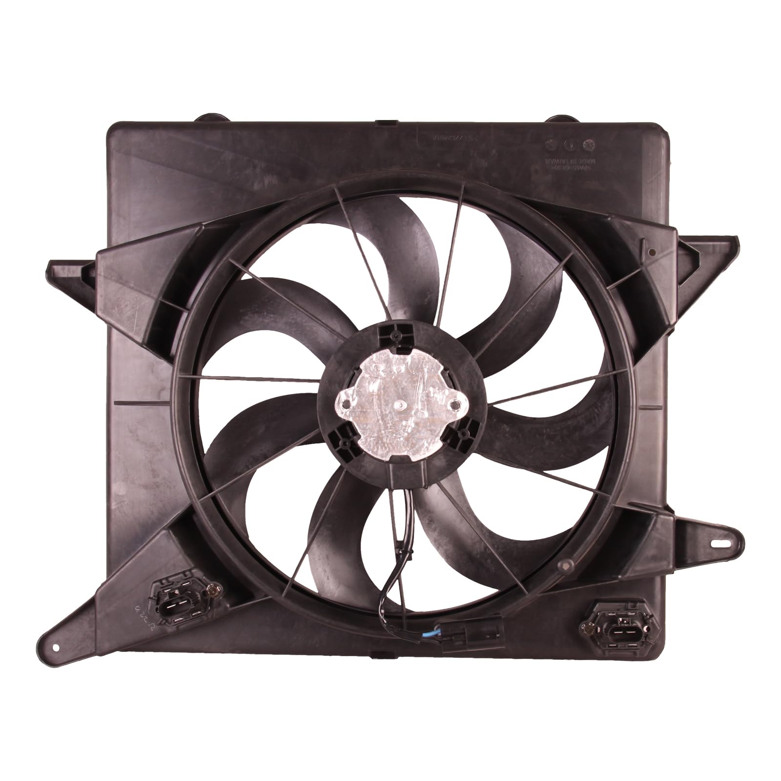 TYG Upgraded Cooling Fan Assembly for 2012-2016 Cadillac SRX 3.6L/ 2010-2011 3.0L | Racing-Level OE Replacement Engine Radiator