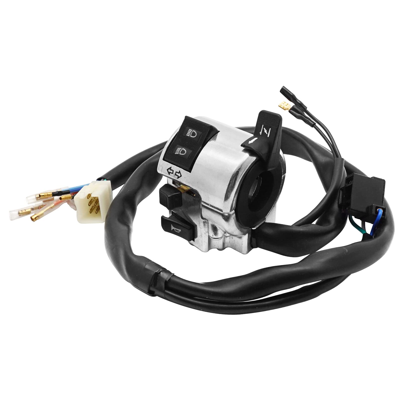 JAVIK Left Control Switch for Honda Shadow 1100, VT1100, Models 35020-MAH-A10/A00, 1995-2001, Turn Signal, Horn, Head