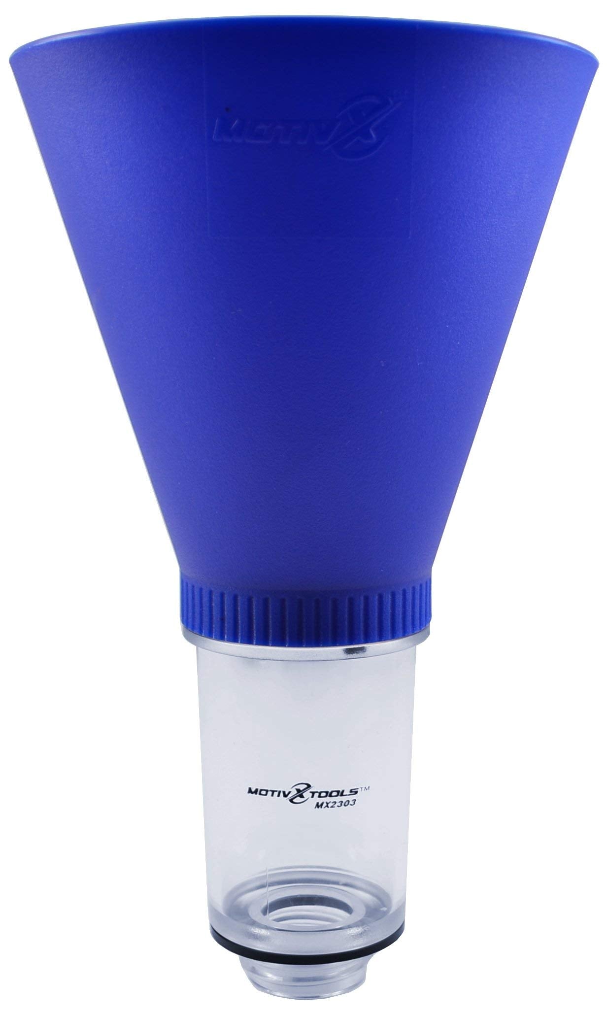Motivx Tools Engine Oil Funnel for Honda, Acura, and Some Ford and Nissan Engines with Threaded Oil Filler Caps