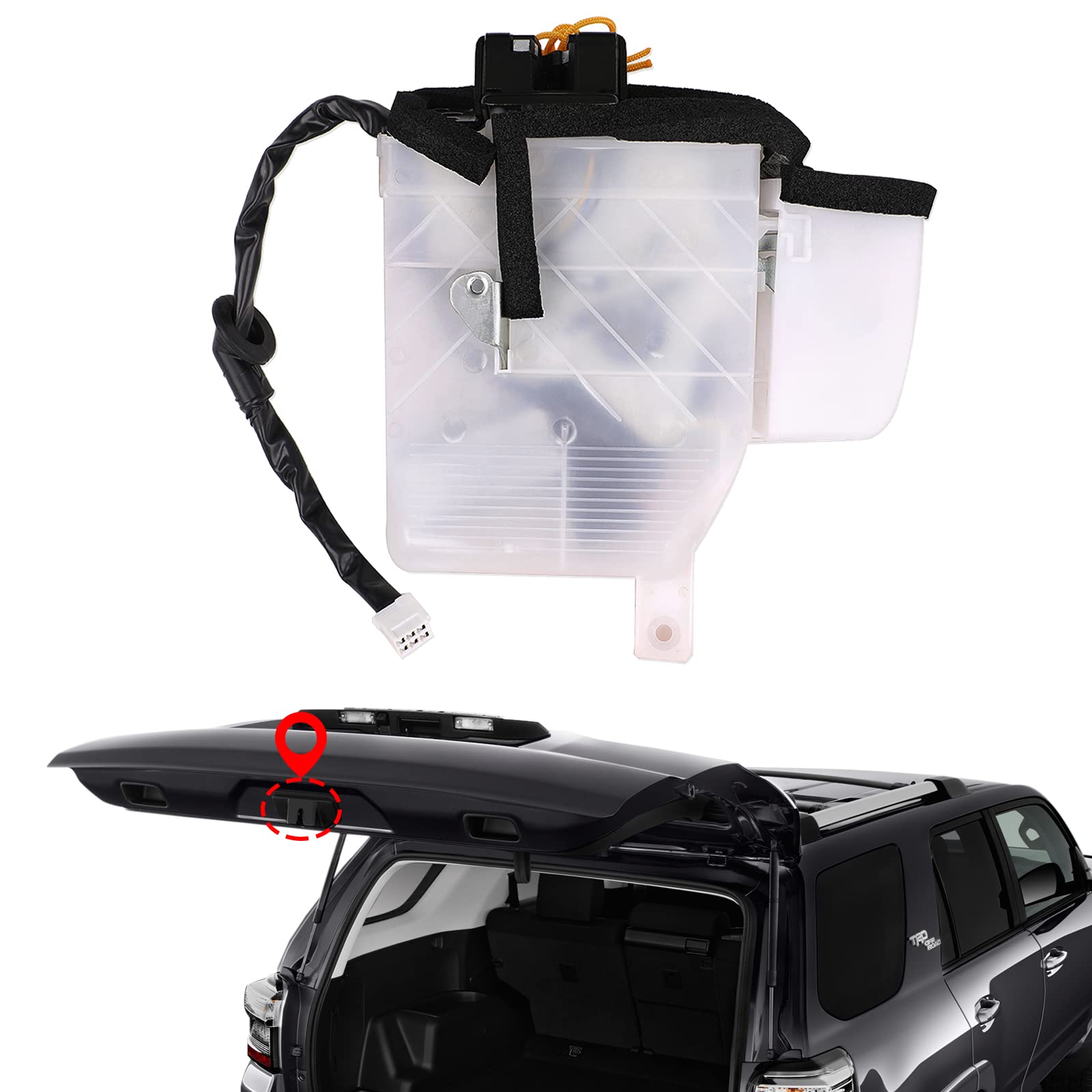 Rear Hatch Latch Actuator for Toyota 4Runner 2003-2009 Back Door Lock Assembly Trunk Latch Replace Toyota 69110-35090 69110-3506