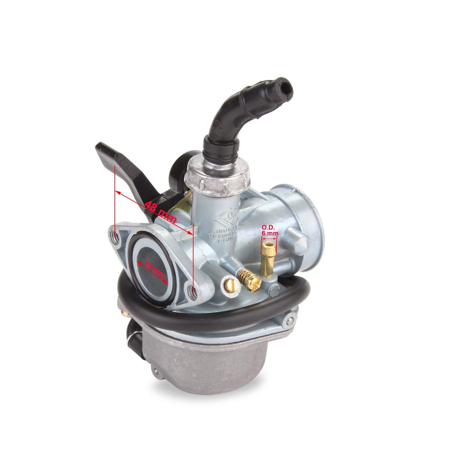 Atv Carburetor Pz19 With Fuel Filter And 35Mm Air Filter For 50Cc 70Cc 80Cc 90Cc 110Cc 125Cc Atv Dirt Pit Bike Taotao Honda Crf By Liamtu