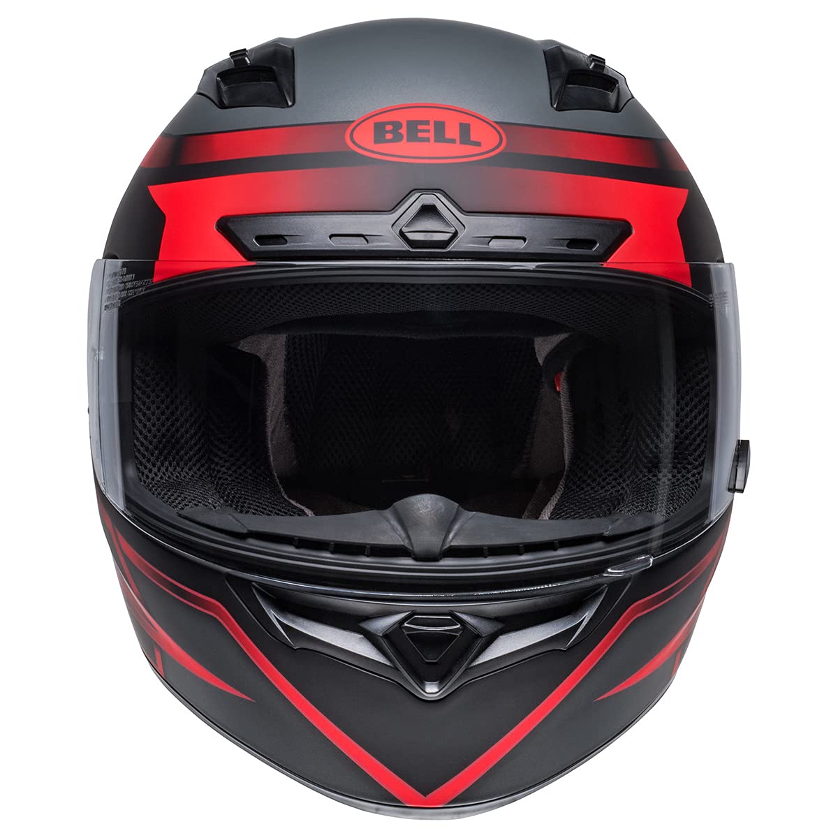 Bell Qualifier Dlx Mips Street Helmet (Raiser Matte Black/Crimson - 2X-Large)
