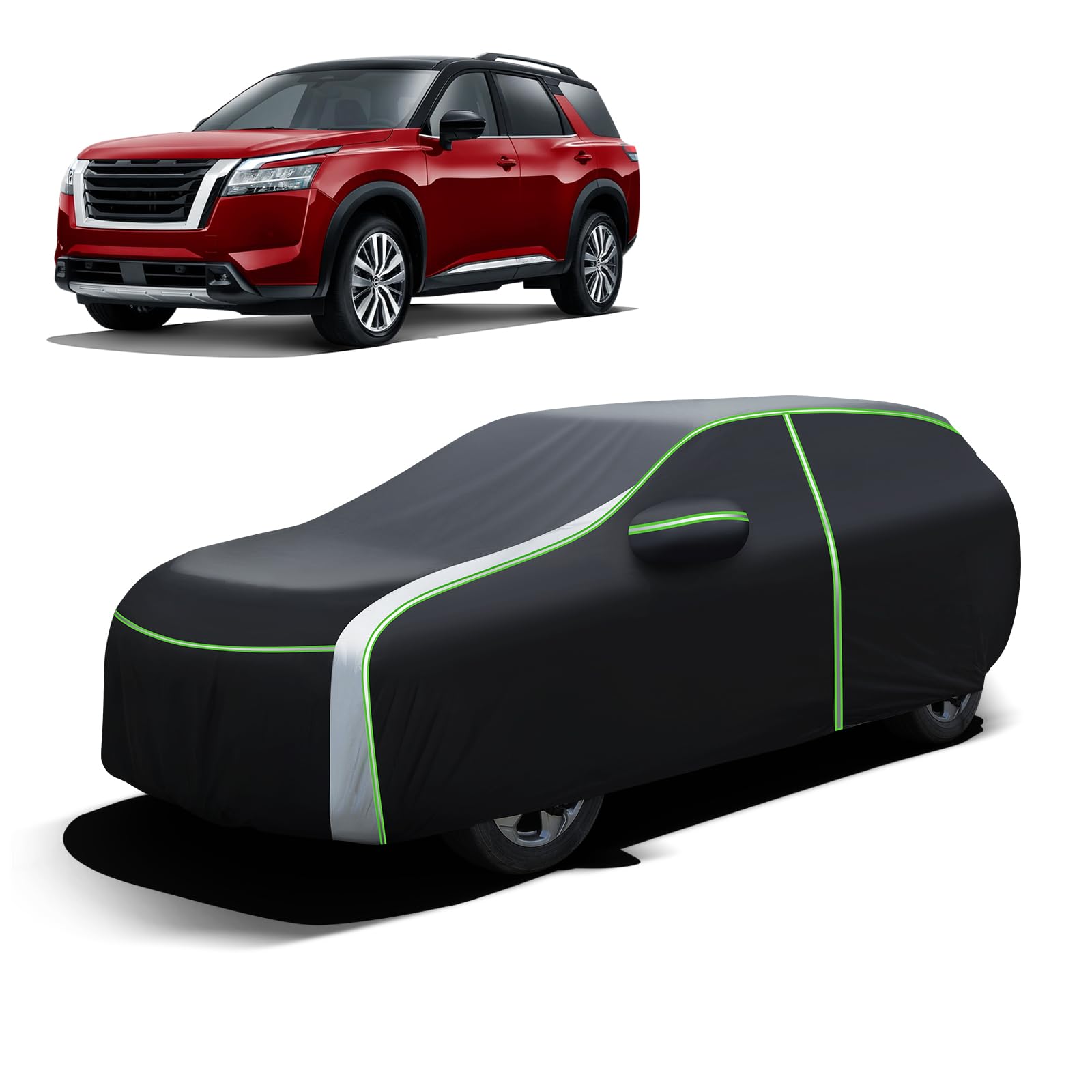 Cartist Full Car Cover Fits For Nissan Pathfinder 1996-2024 Accessories All Weather Car Covers Outdoor For Pathfinder Waterproof